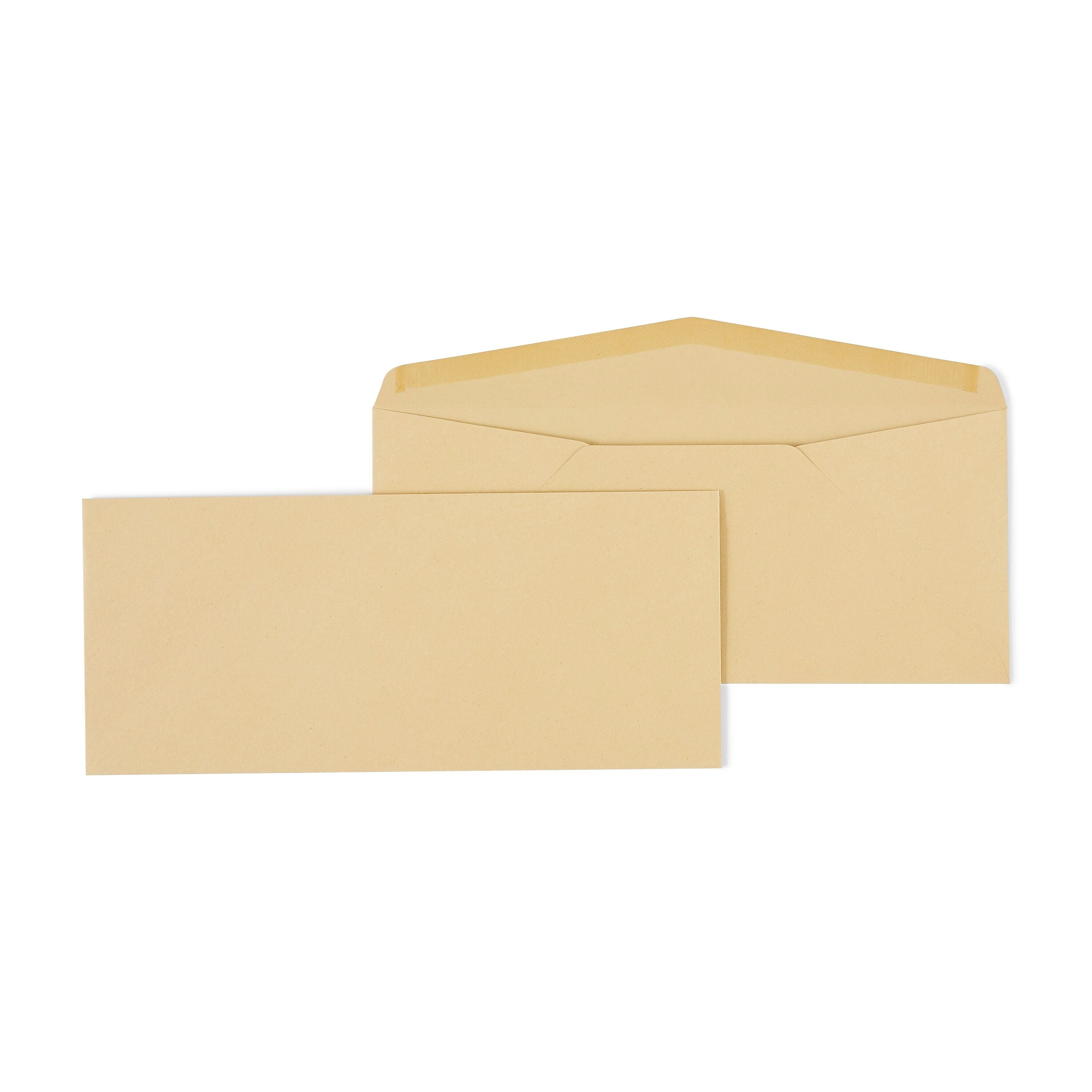 Staples Gummed #12 Business Envelopes, 4 3/4