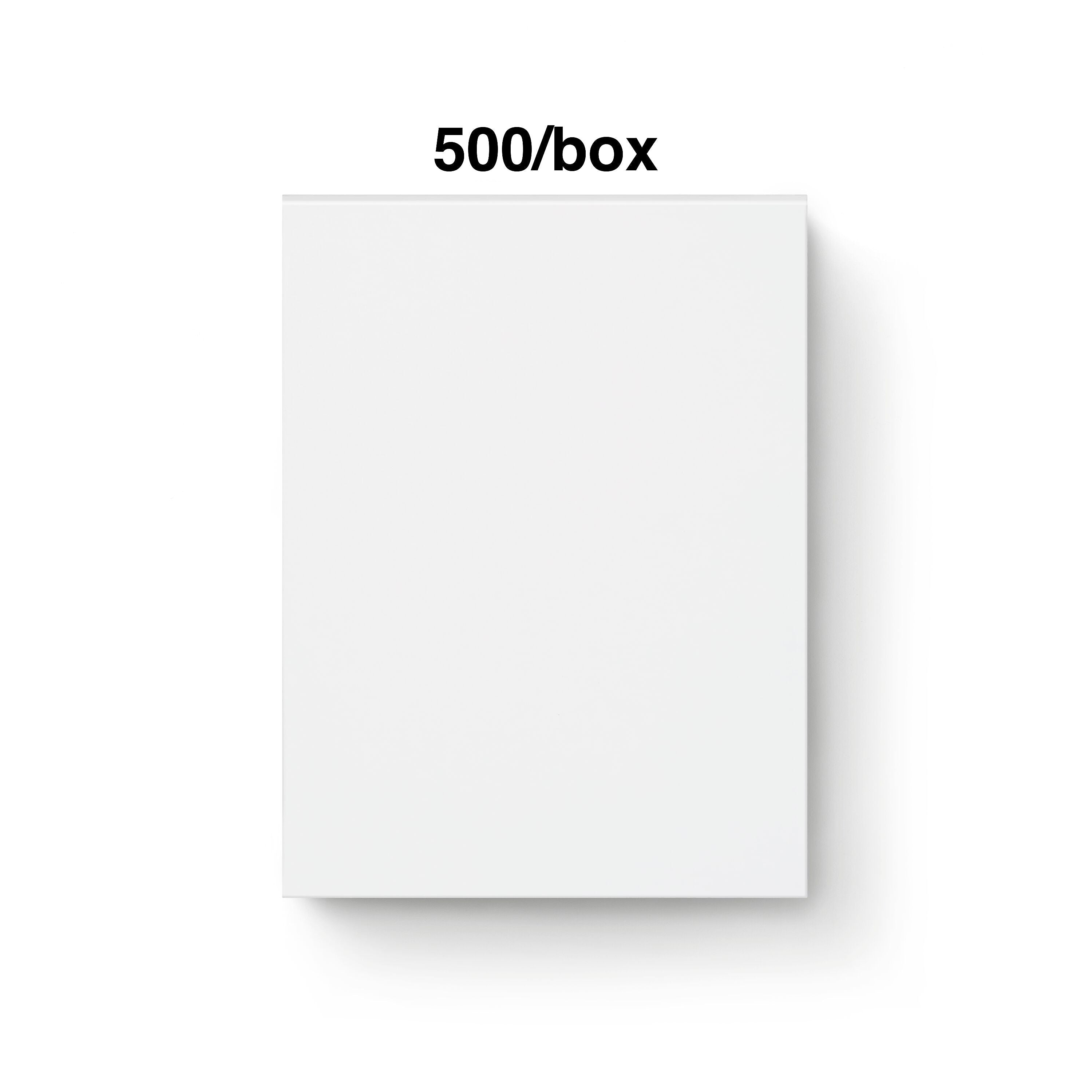 Staples Gummed #9 Business Envelope, 3 7/8" x 8 7/8", White Wove, 500/Box
