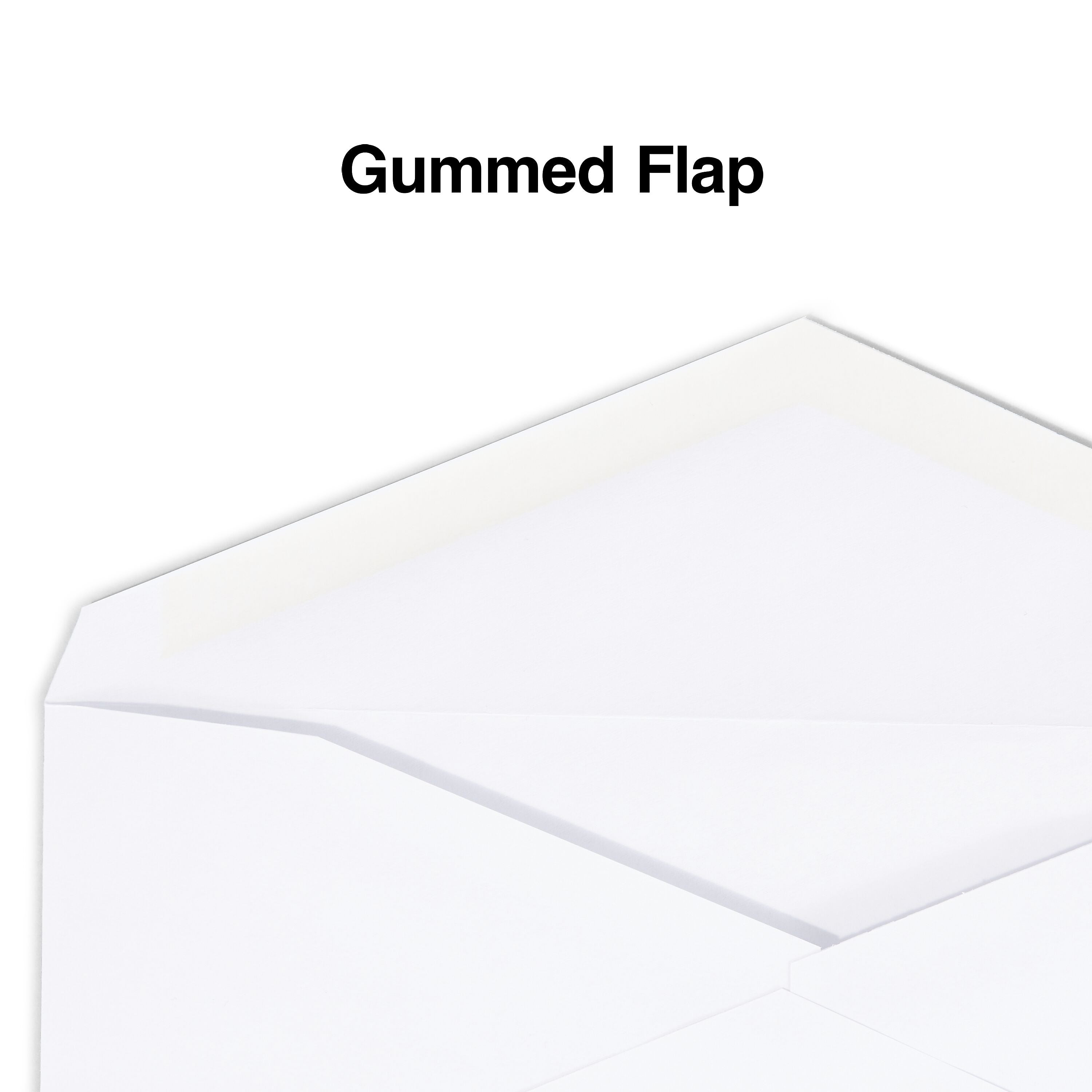 Staples Gummed #9 Business Envelopes, 3 7/8" x 8 7/8", White, 500/Box