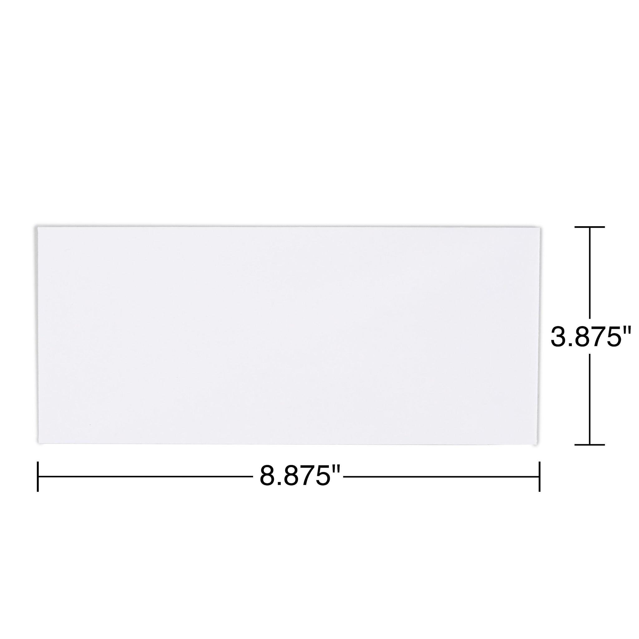 Staples Gummed #9 Business Envelopes, 3 7/8