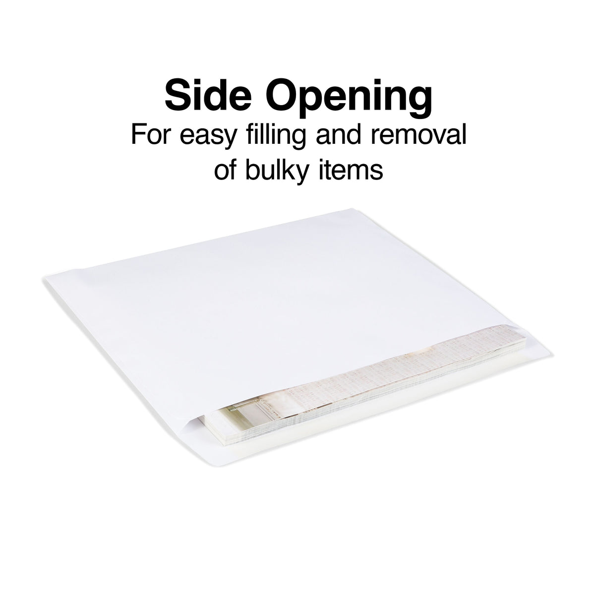 Staples Gummed Booklet Envelopes, 10" x 13", White, 100/Box