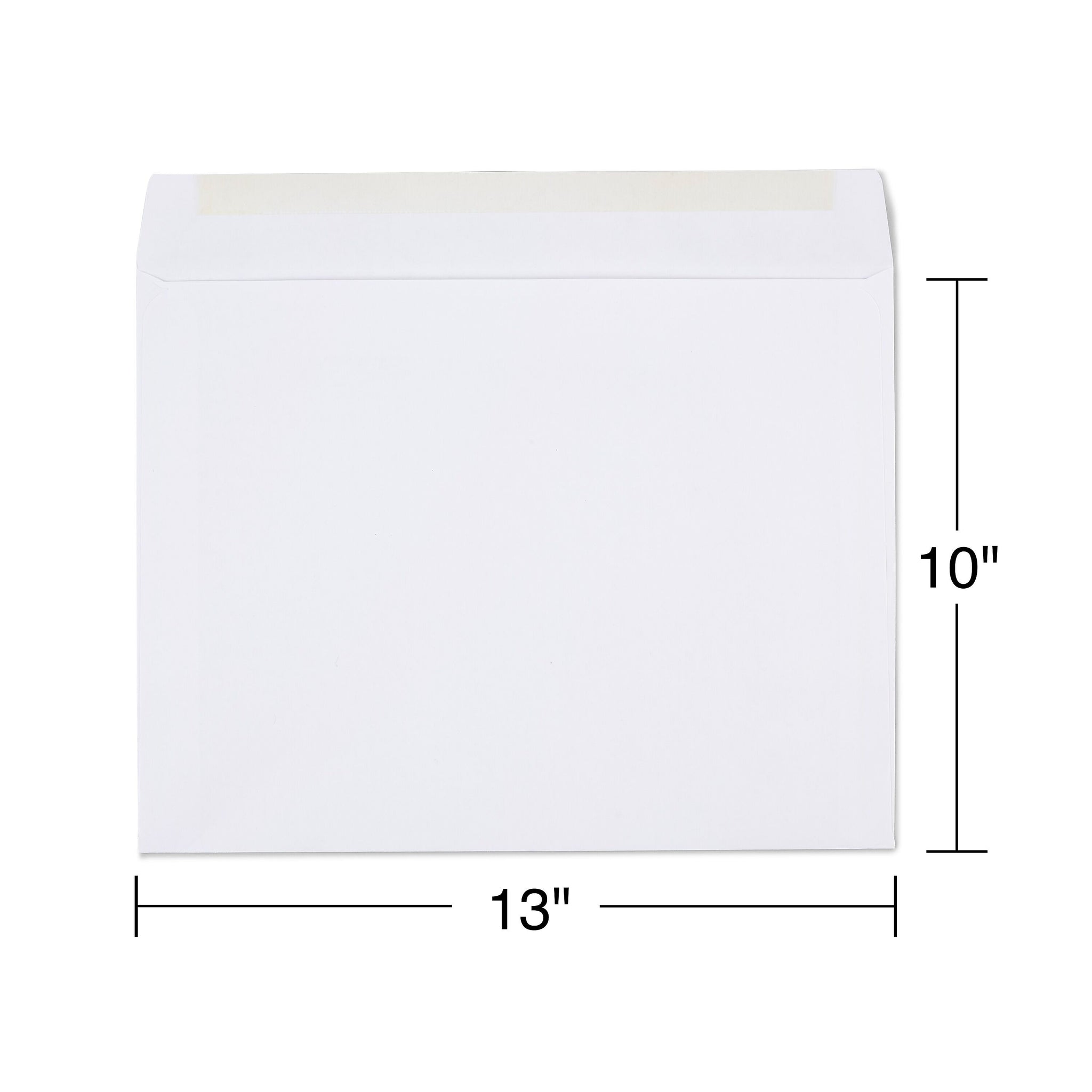 Staples Gummed Booklet Envelopes, 10