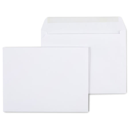 Staples Gummed Booklet Envelopes, 9" x 12", White, 100/Box