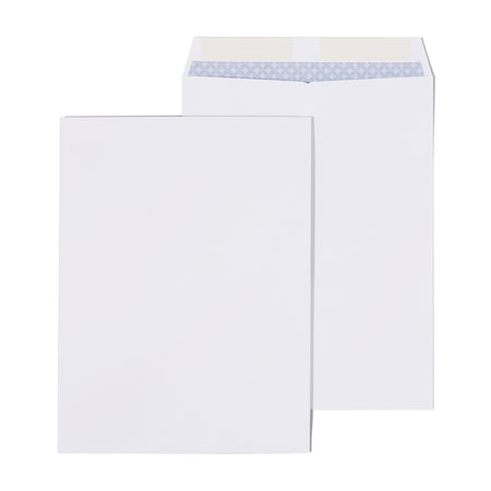 Staples Gummed Catalog Envelopes, 9" x 12", White, 25/Pack