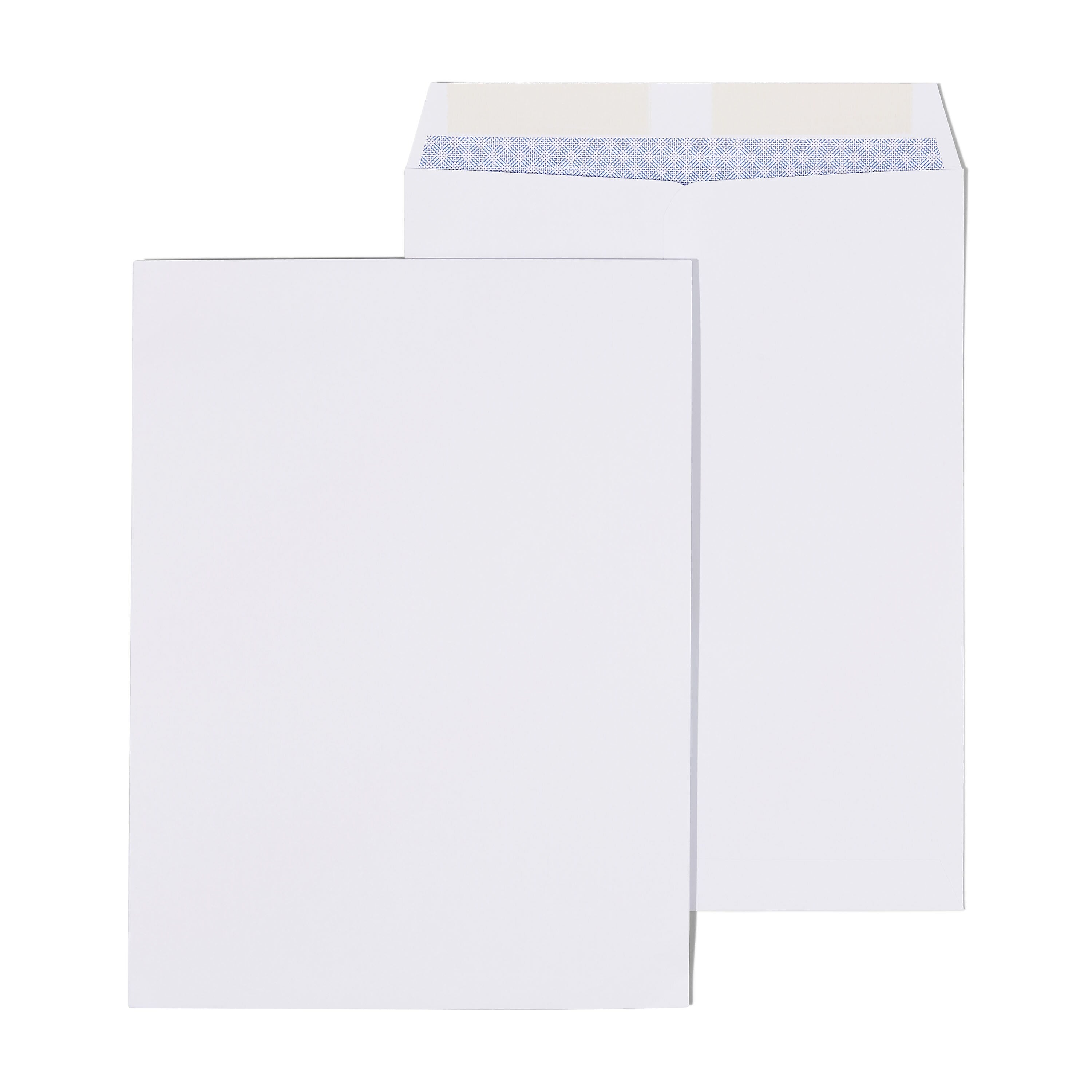 Staples Gummed Catalog Envelopes, 9" x 12", White, 25/Pack