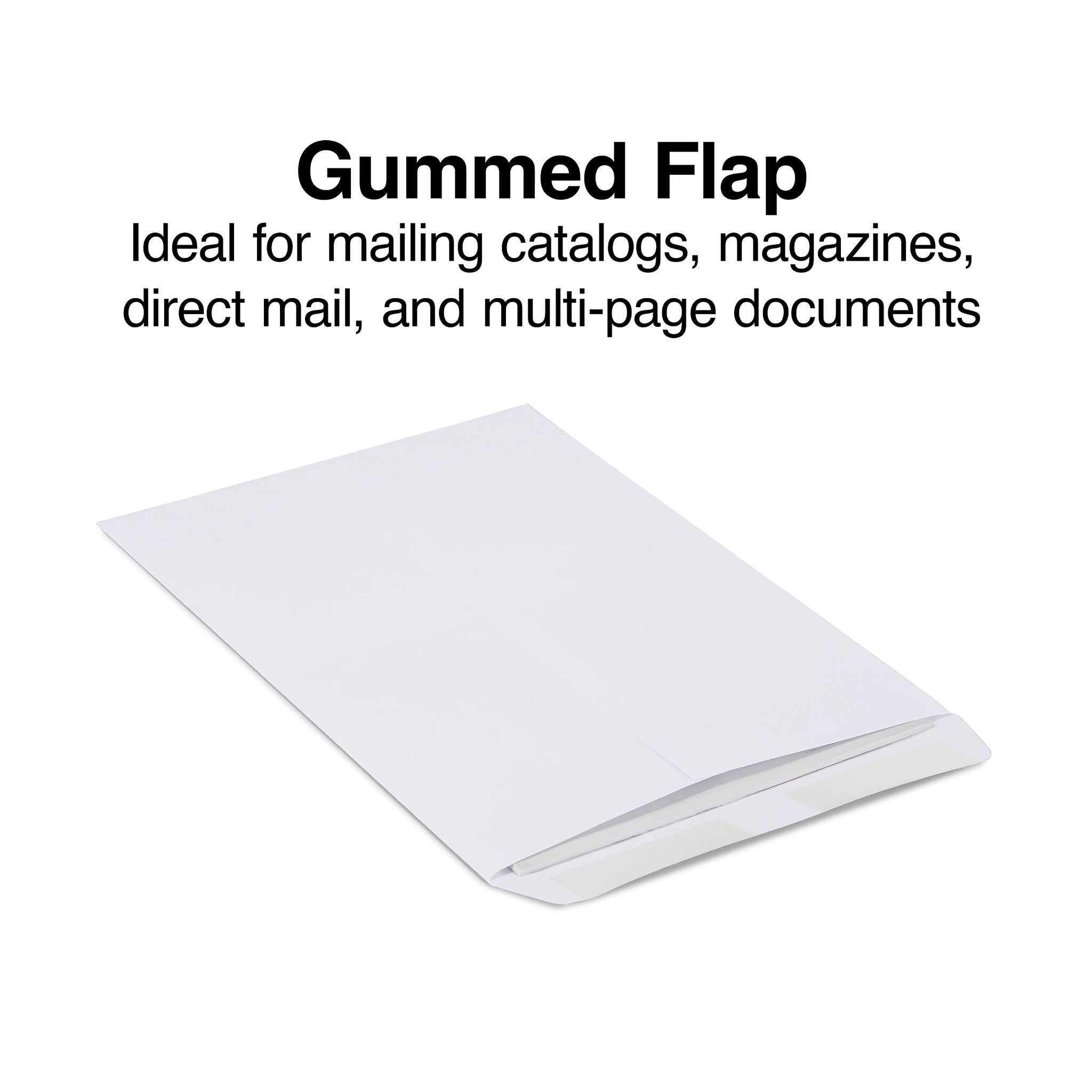 Staples Gummed Catalog Envelopes, 9