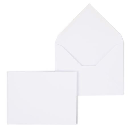 Staples Gummed Invitation Envelopes, 5 3/4" x 4 3/8", White, 250/Box