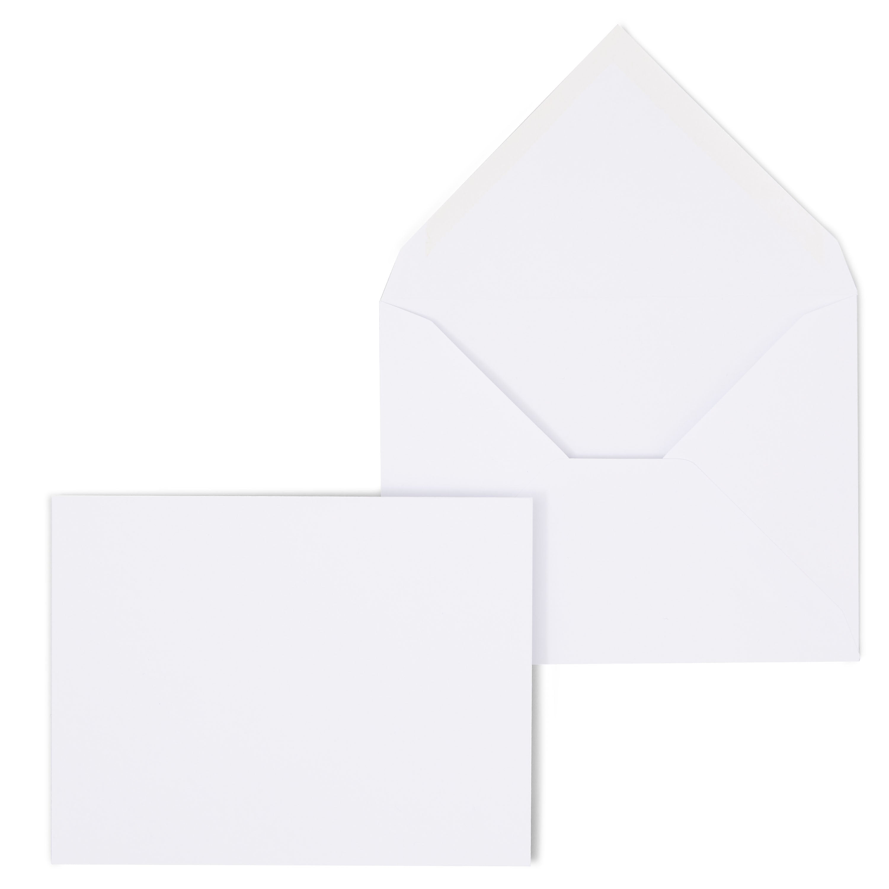 Staples Gummed Invitation Envelopes, 5 3/4" x 4 3/8", White, 250/Box