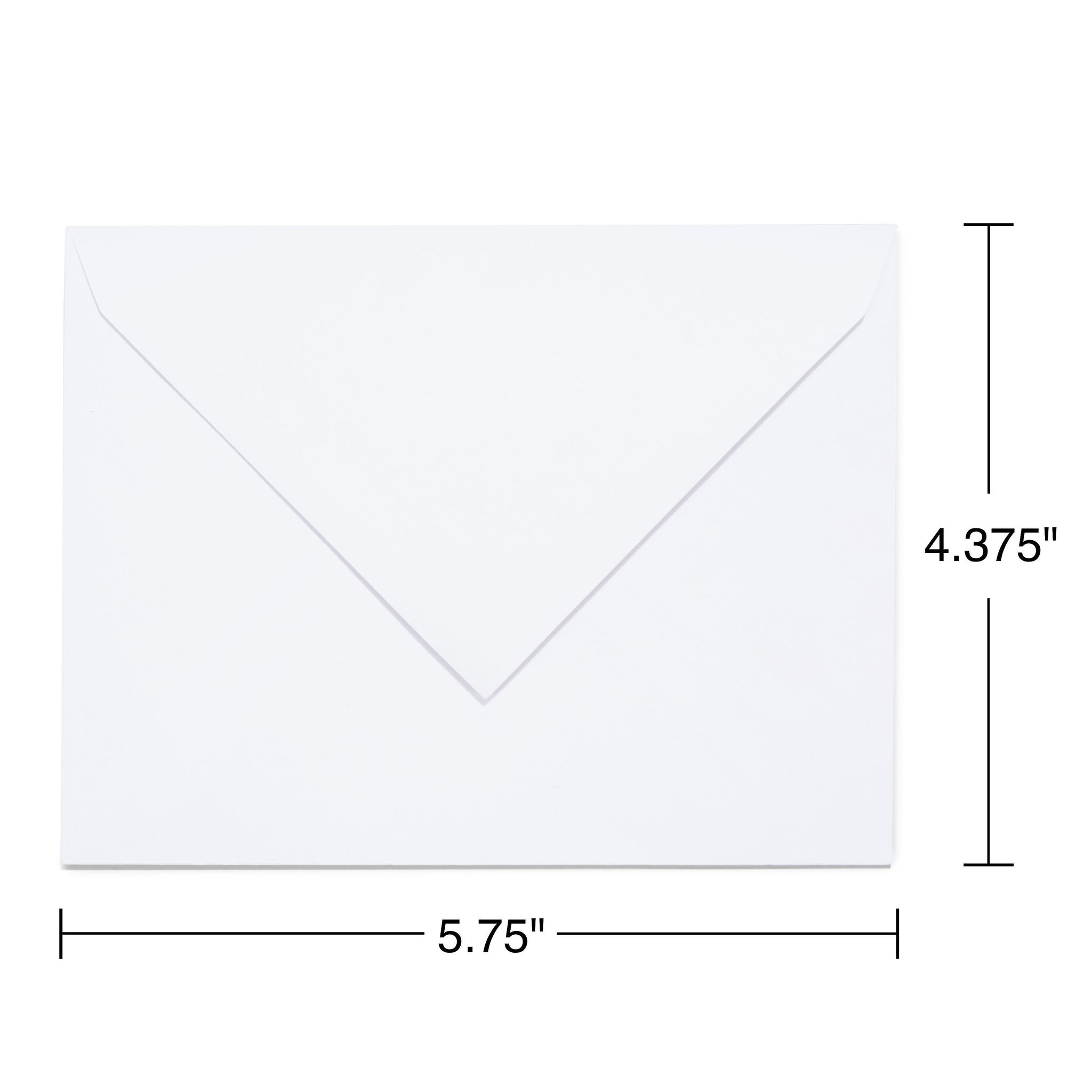 Staples Gummed Invitation Envelopes, 5 3/4