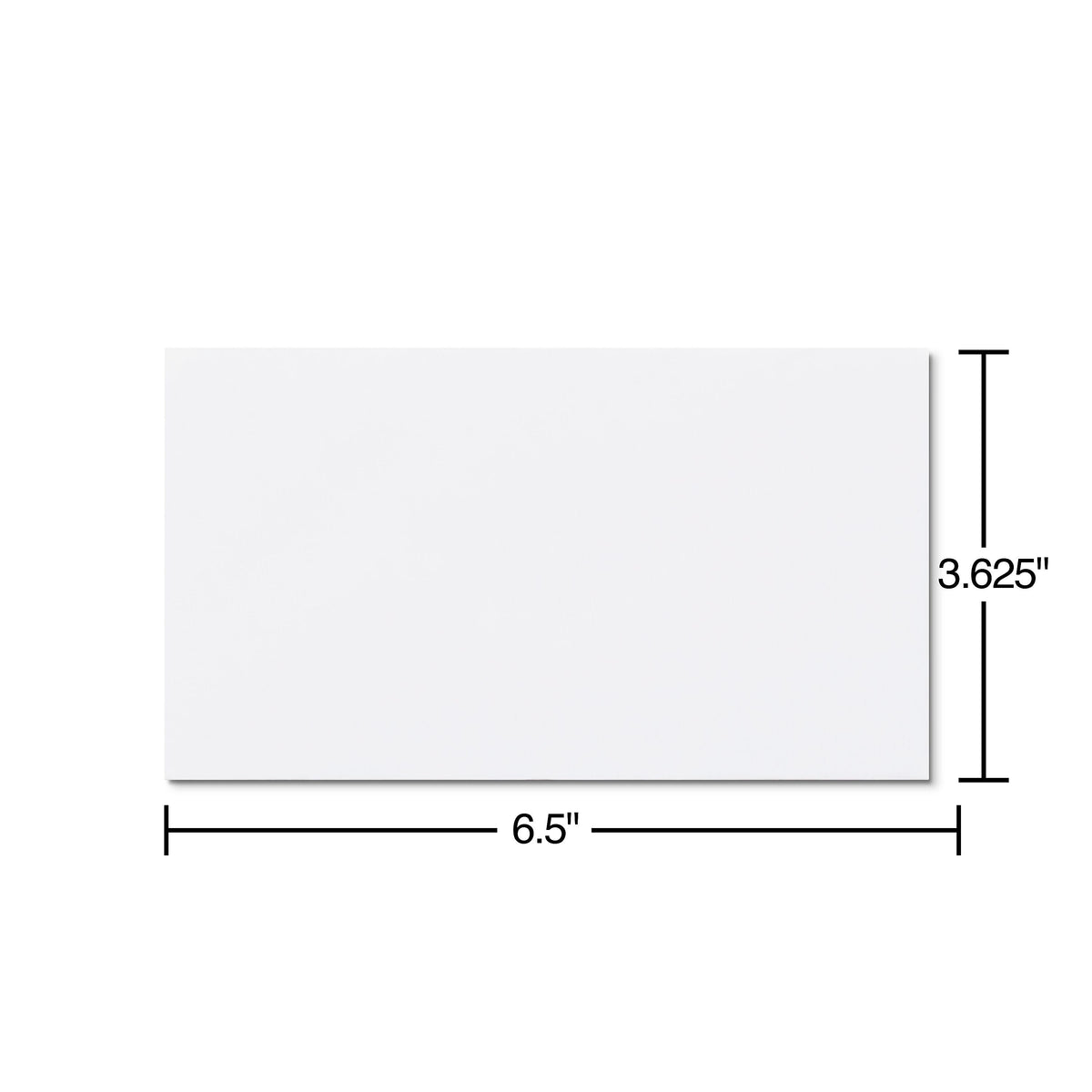 Staples Gummed Security Tinted #6 3/4 Business Envelopes, 3 5/8" x 6 1/2", White, 250/Box