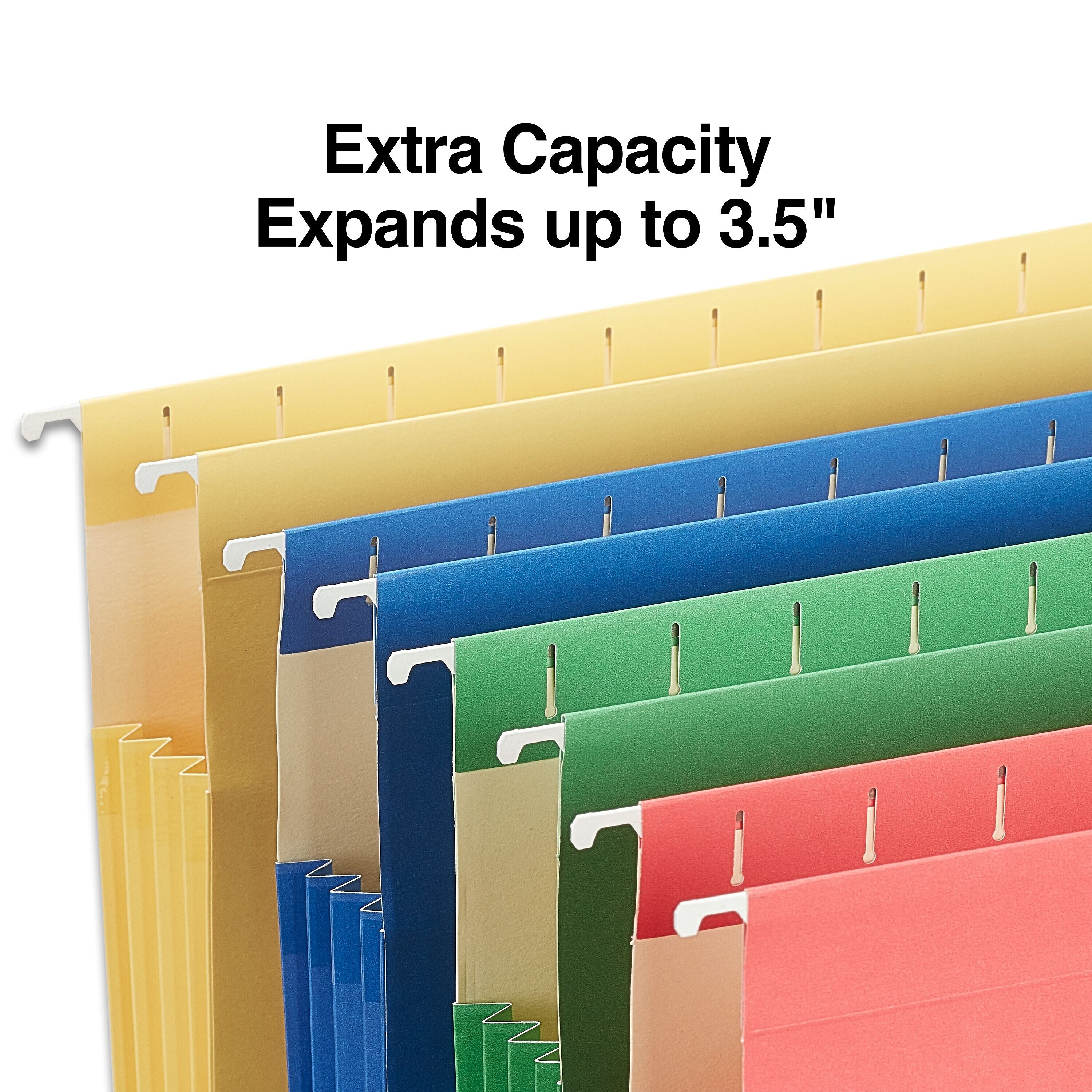 Staples Hanging File Folders, 3.5