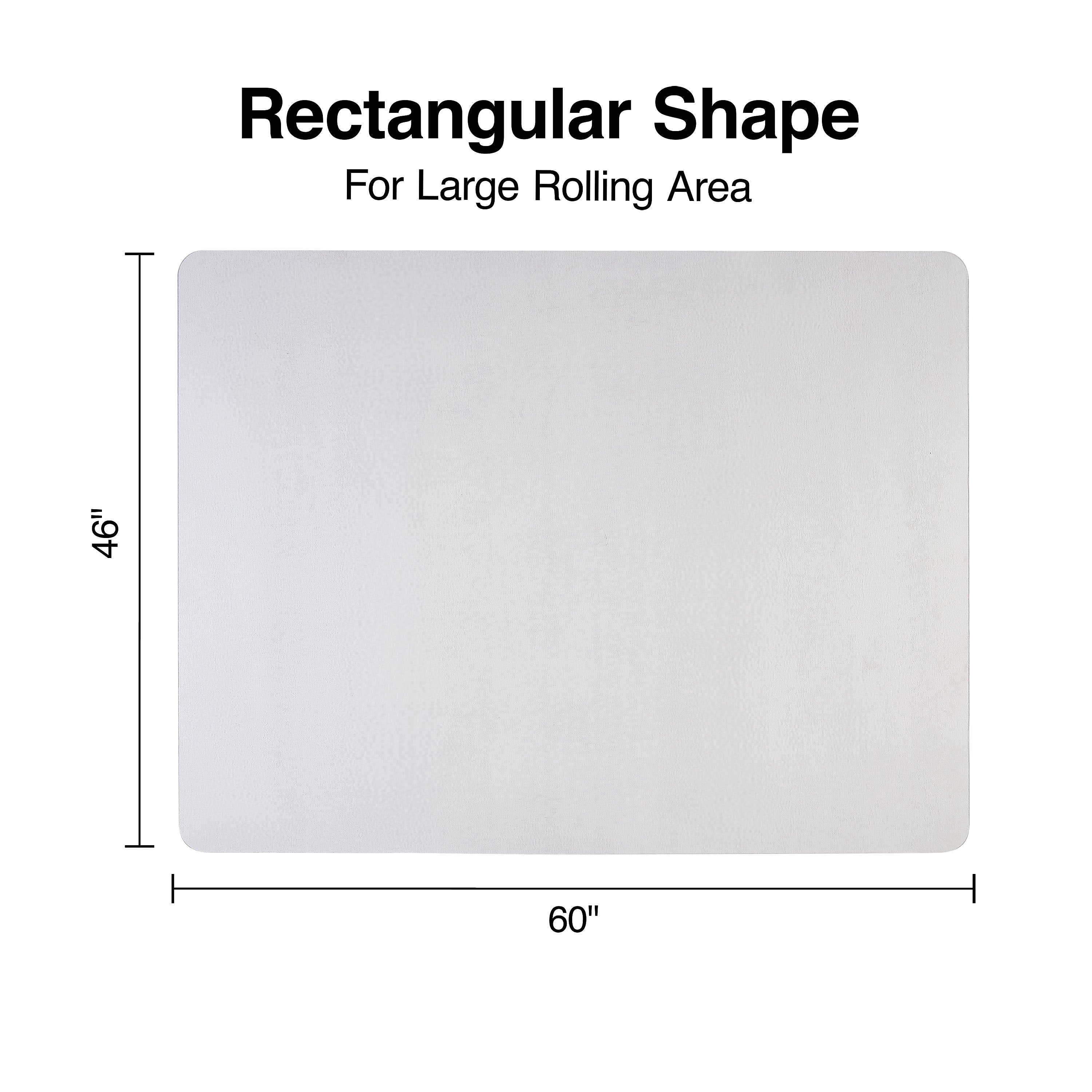Staples® Hard Floor Chair Mat, 46