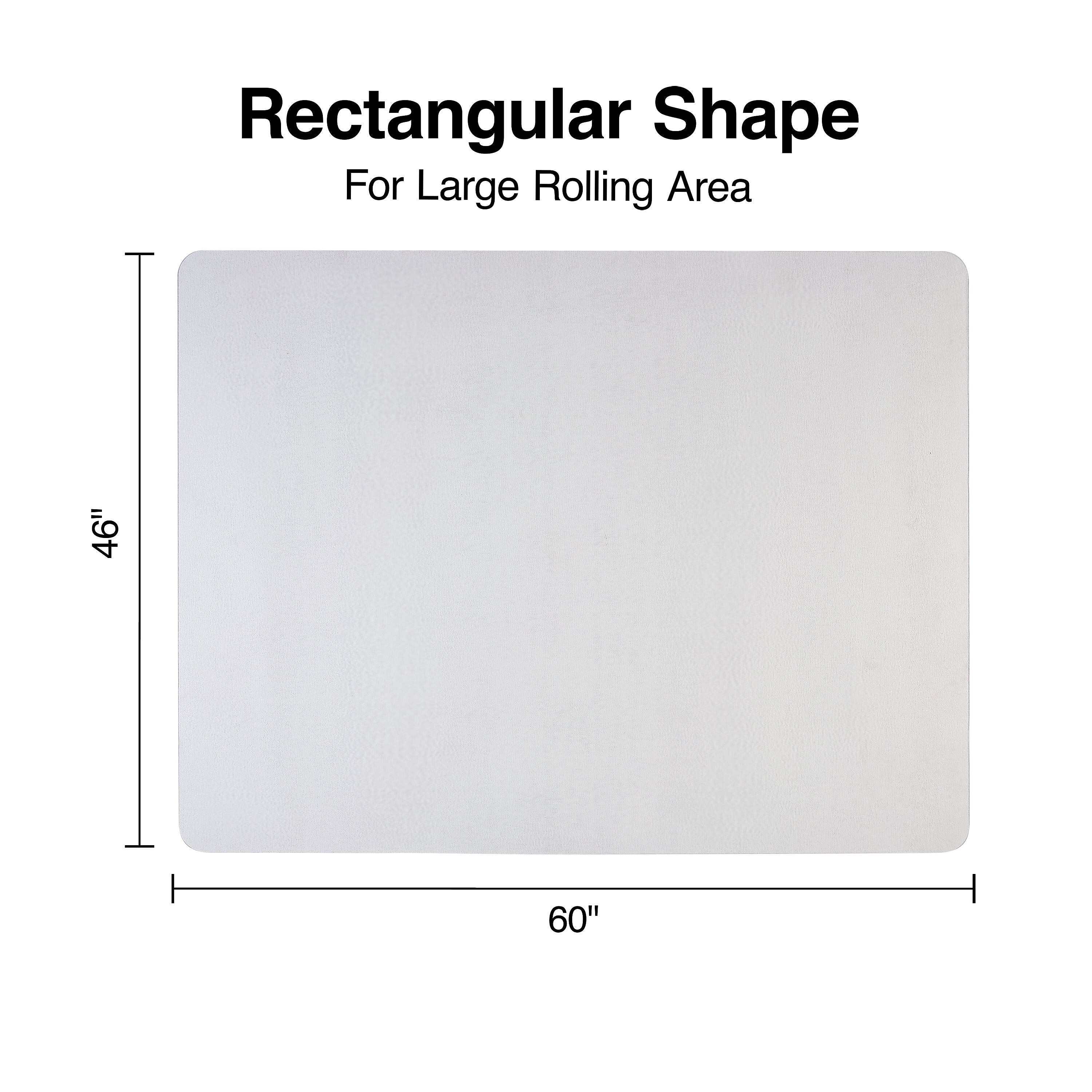 Staples® Hard Floor Chair Mat, 46
