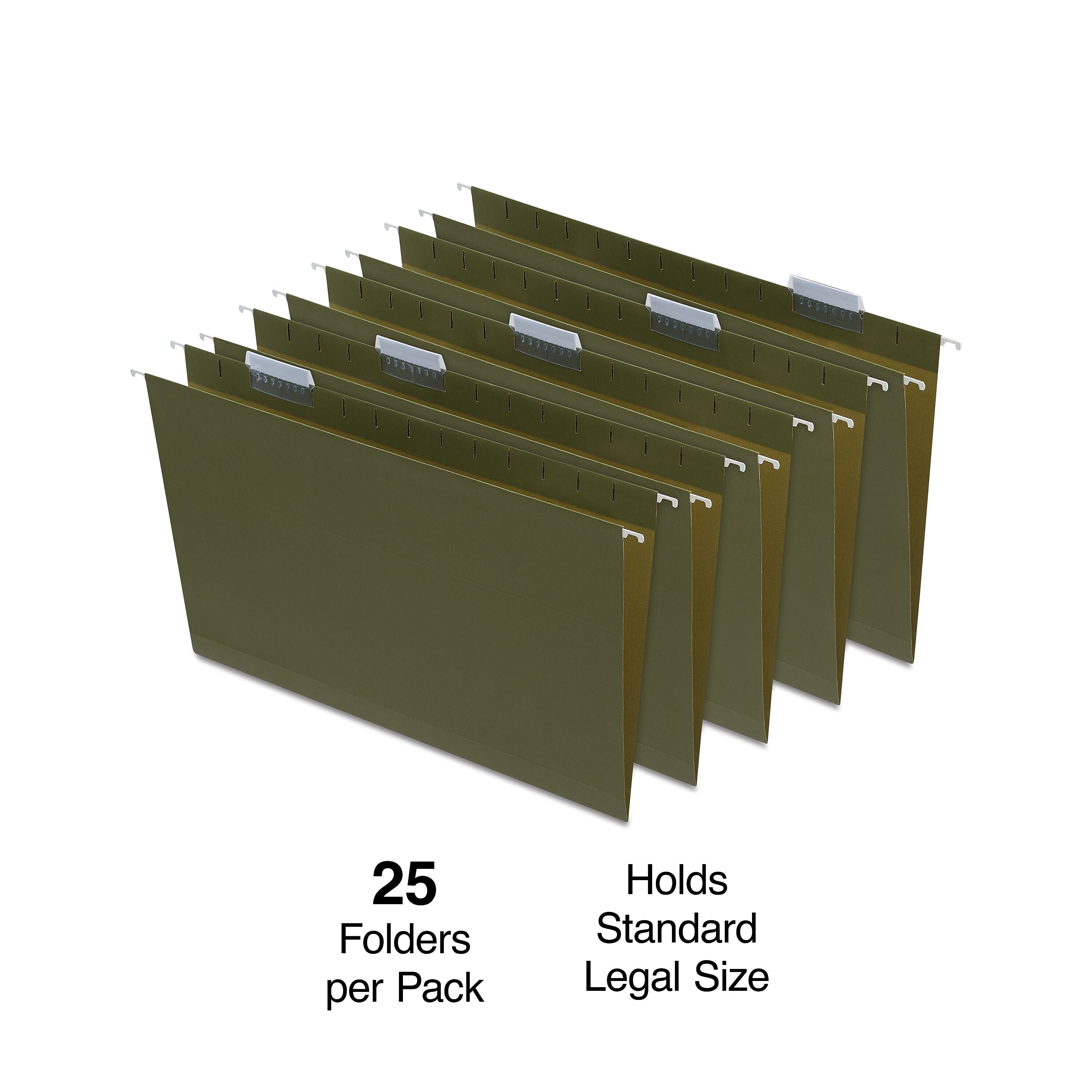 Staples Heavy Duty Box Bottom Hanging File Folder, 2