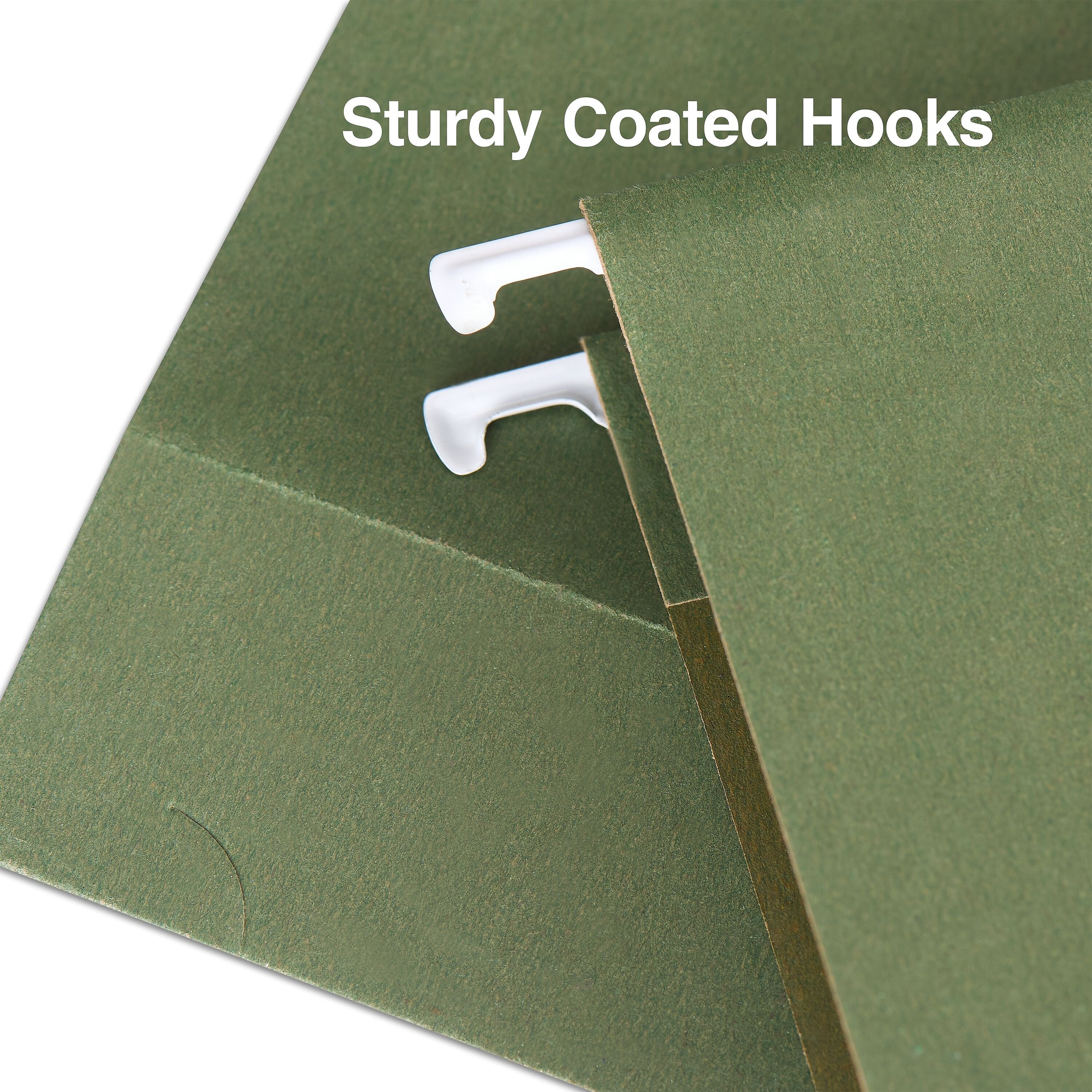 Staples Heavy Duty Box-Bottom Hanging File Folders, 2
