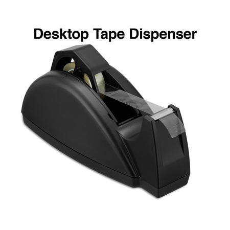 Staples Heavy-Duty Desktop Dispenser, Black