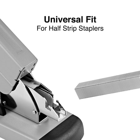 Staples High-Capacity Staples, 1/2" Leg Length, 5000/Box