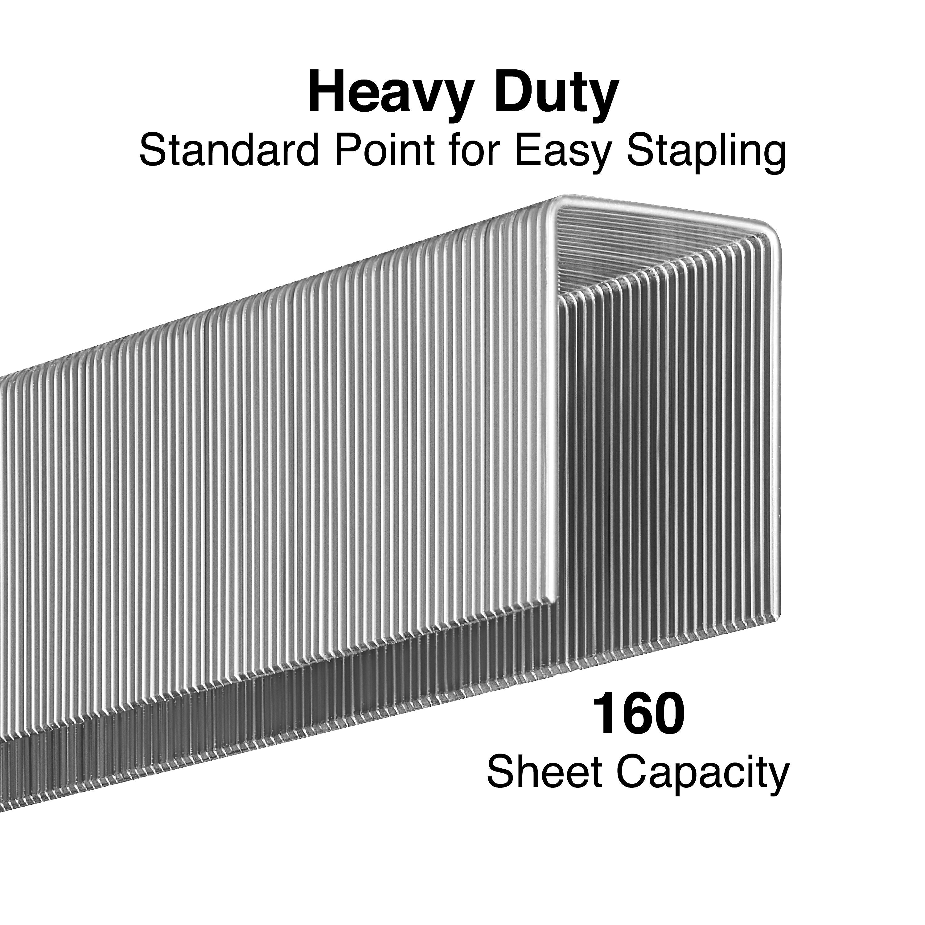 Staples High-Capacity Staples, 3/4" Leg Length, 5000/Box