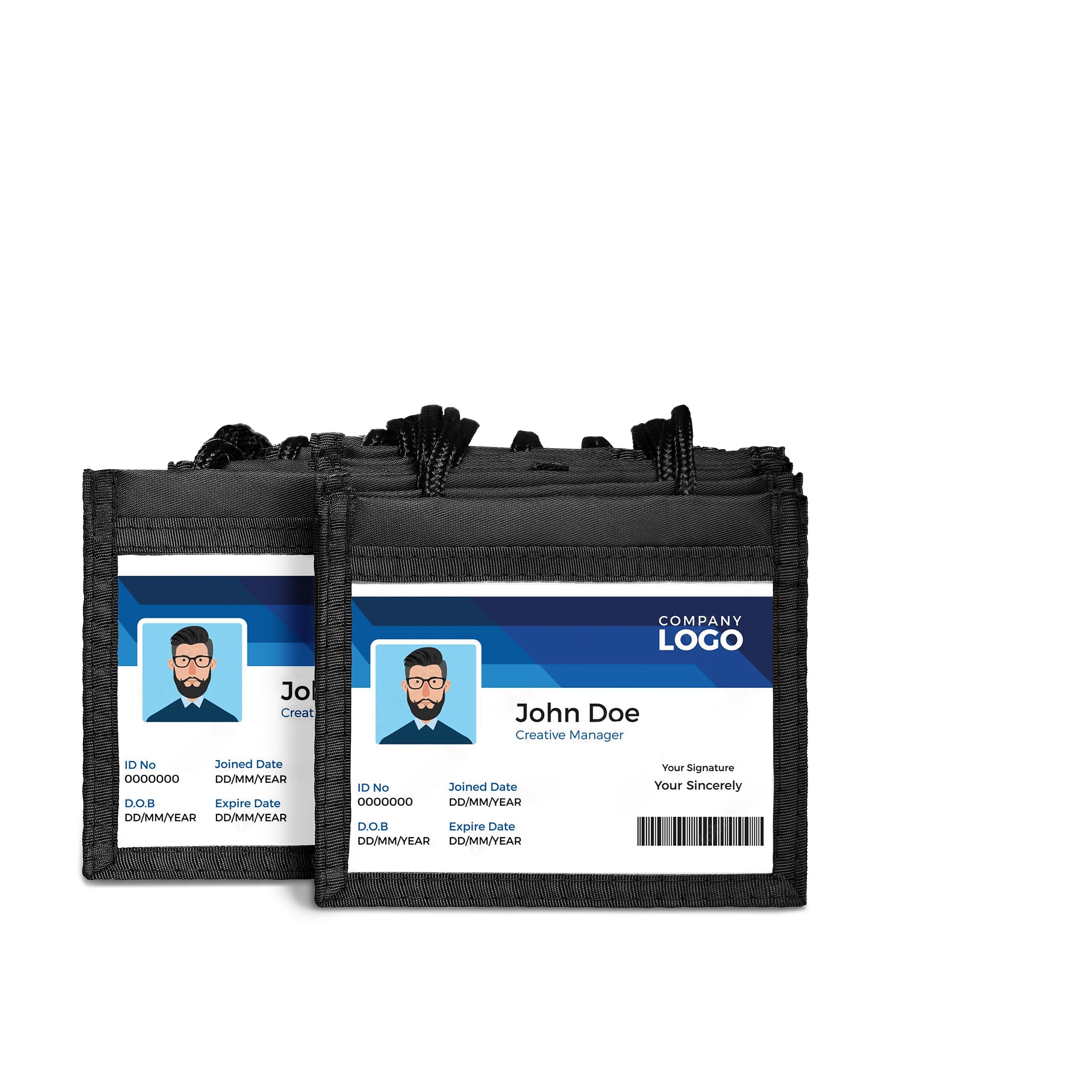 Staples ID Badge Holders with Lanyard, Adjustable 48