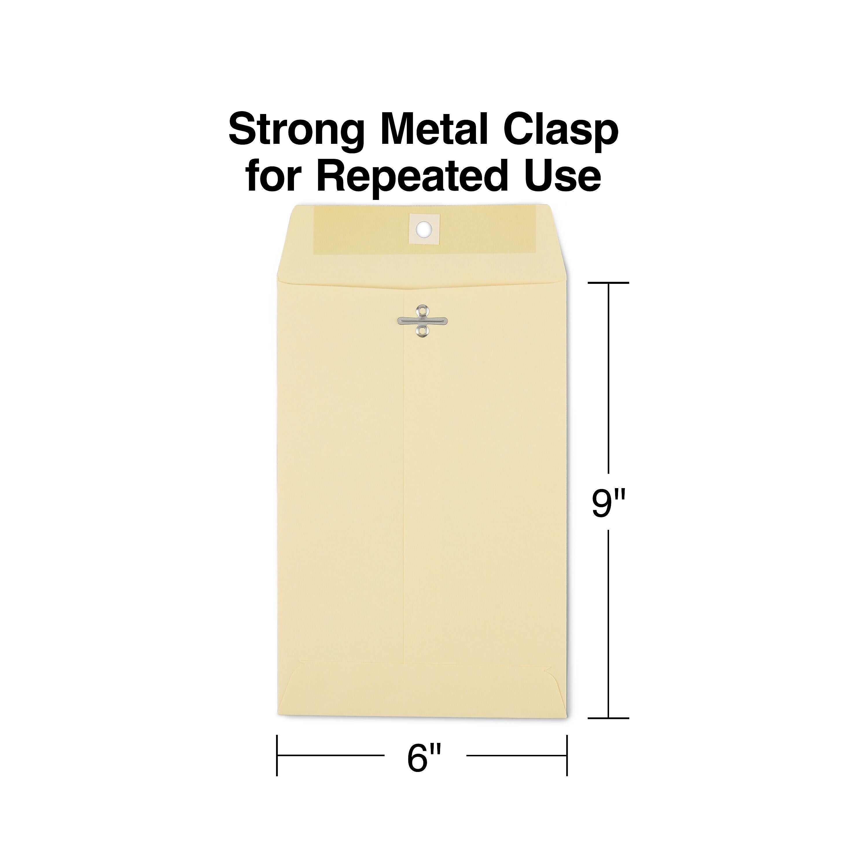 Staples Kraft Catalog Envelopes, 6