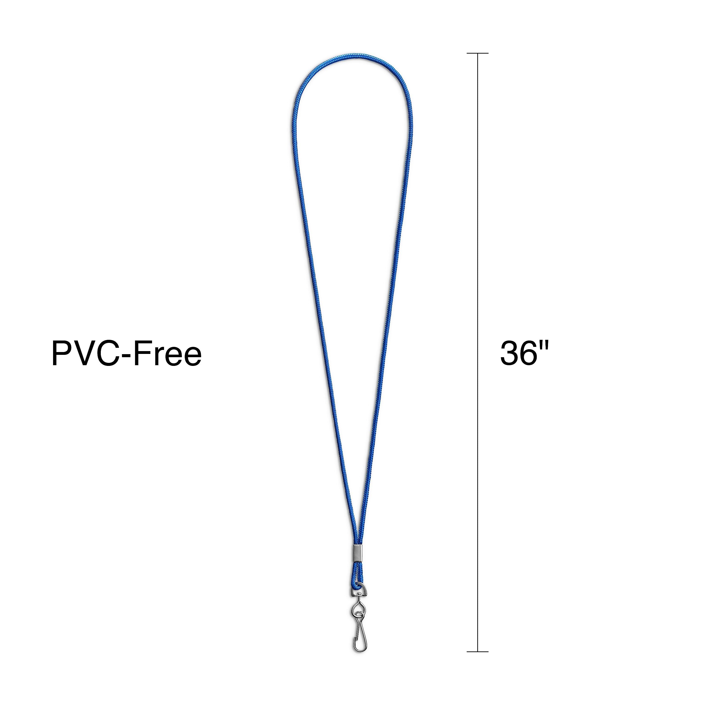 Staples Lanyards with Swivel Clip, 36