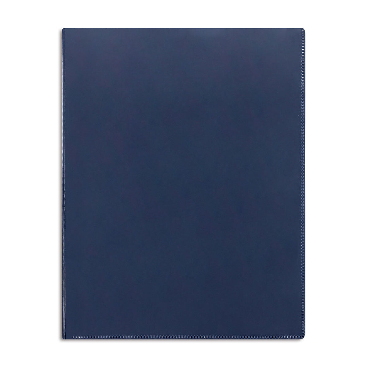 Staples Letter Clear Cover Presentation Book, Blue