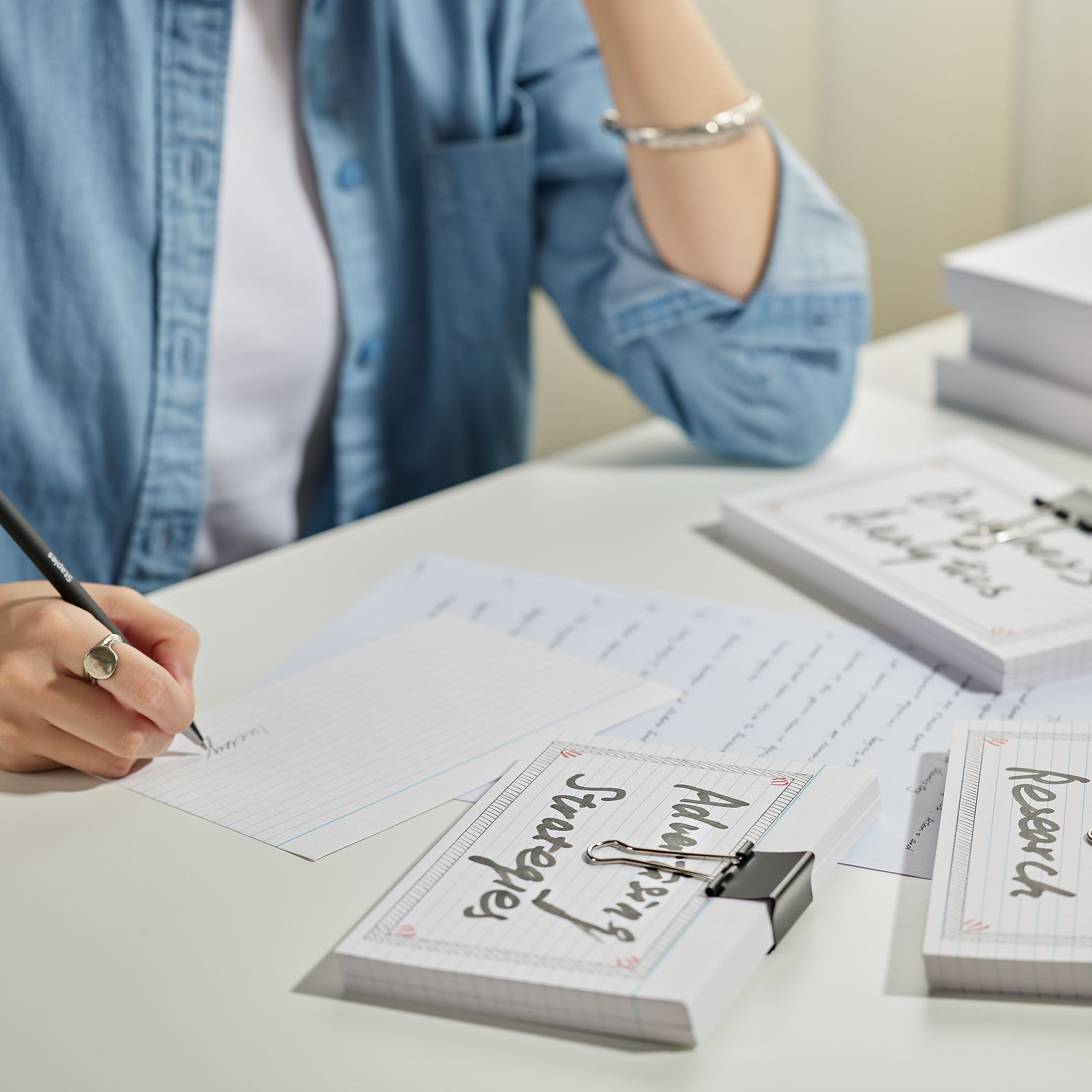 Staples® Lined Index Cards, 5