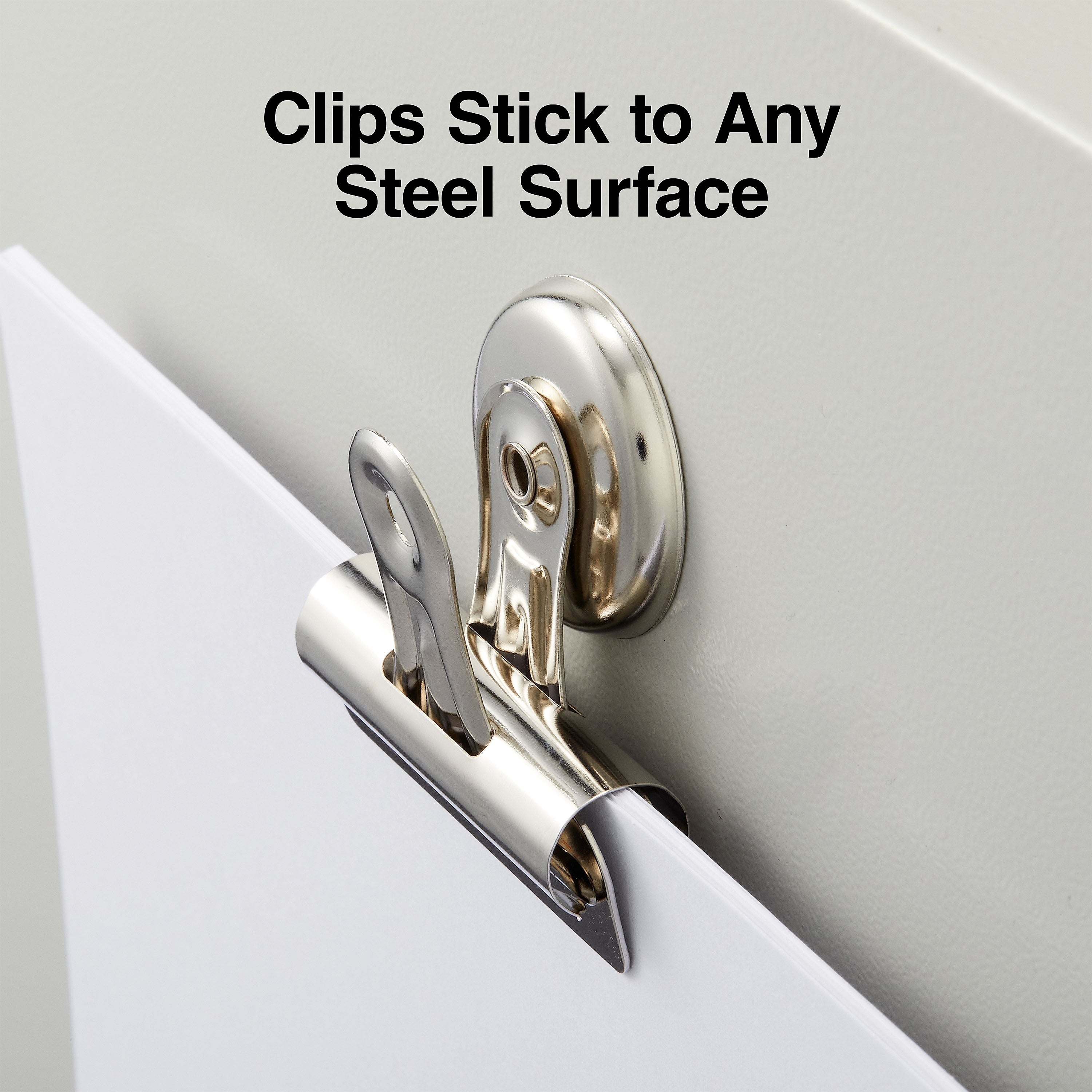Staples Magnetic Clips, 2.25