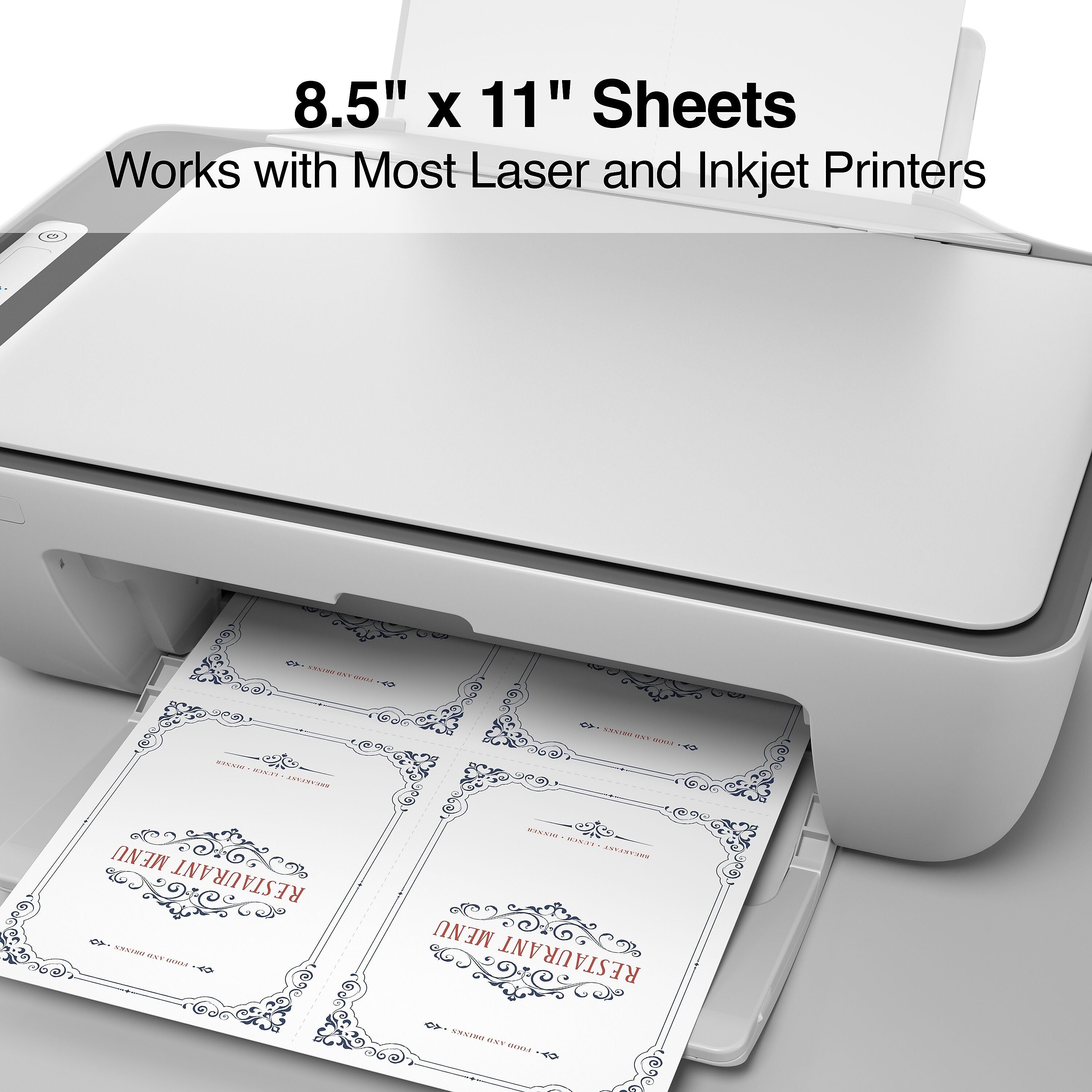 Staples Matte Postcards, 5.5