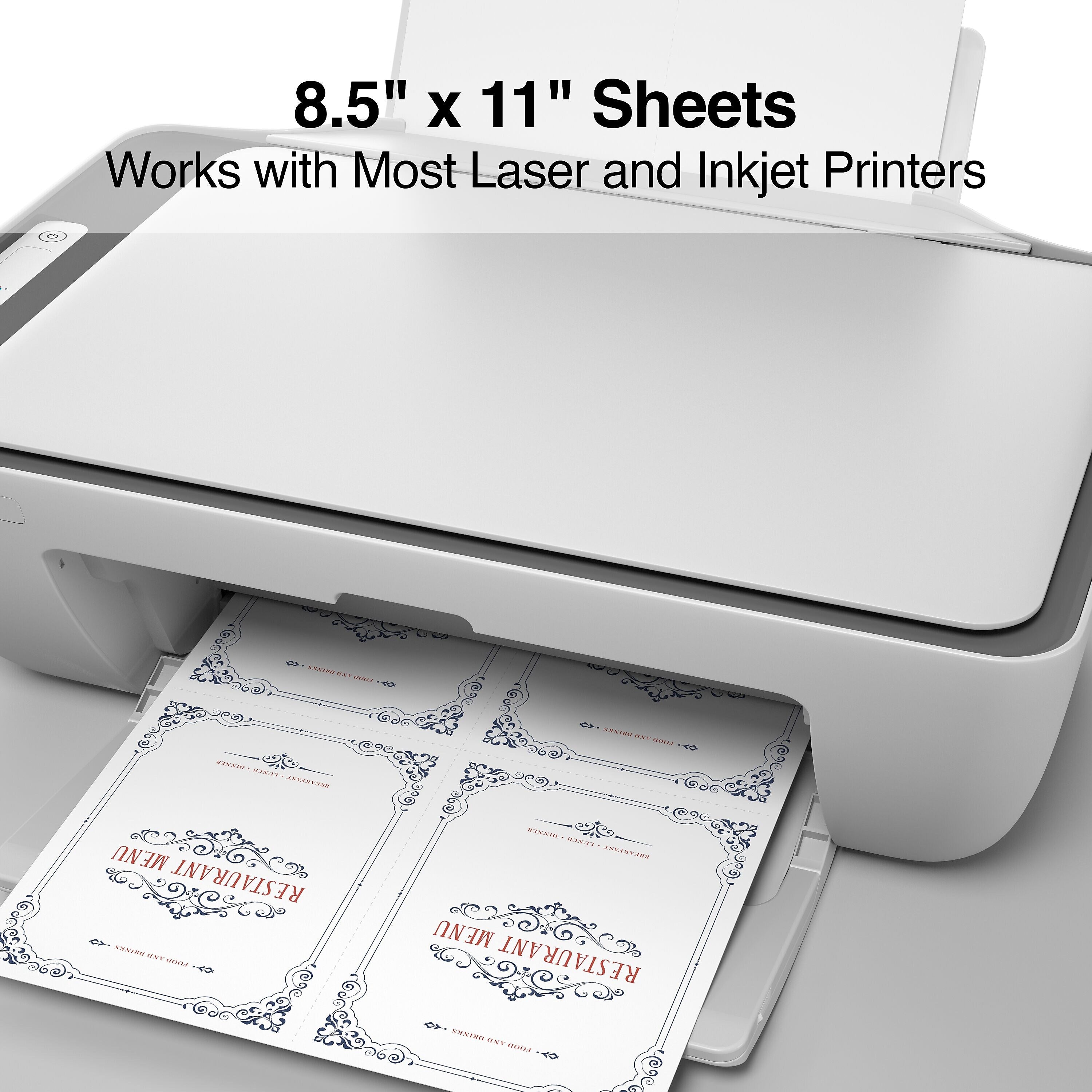 Staples Matte Postcards, 5.5