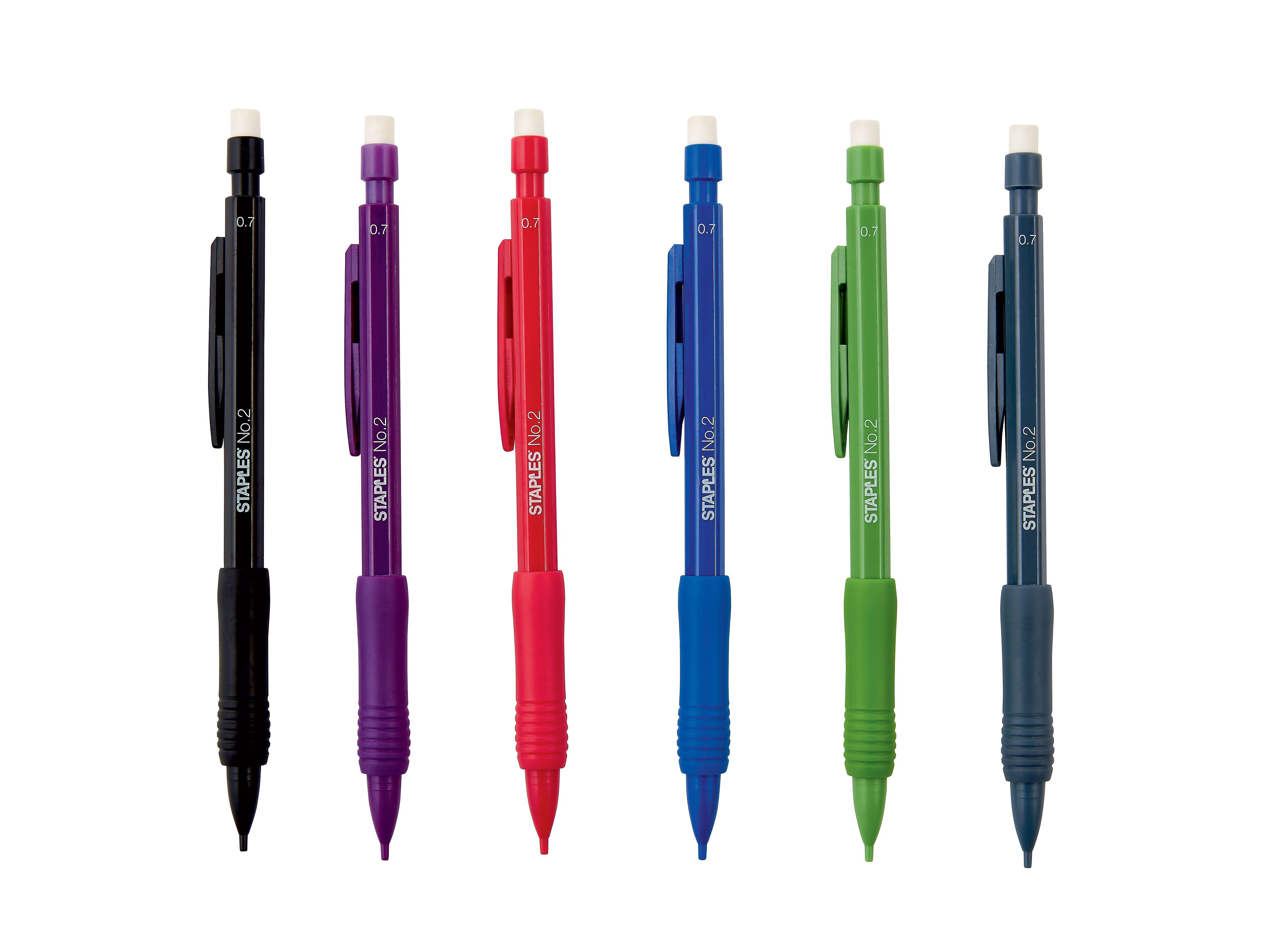 Staples® Mechanical Pencil, 0.7mm, #2 Medium Lead, Dozen