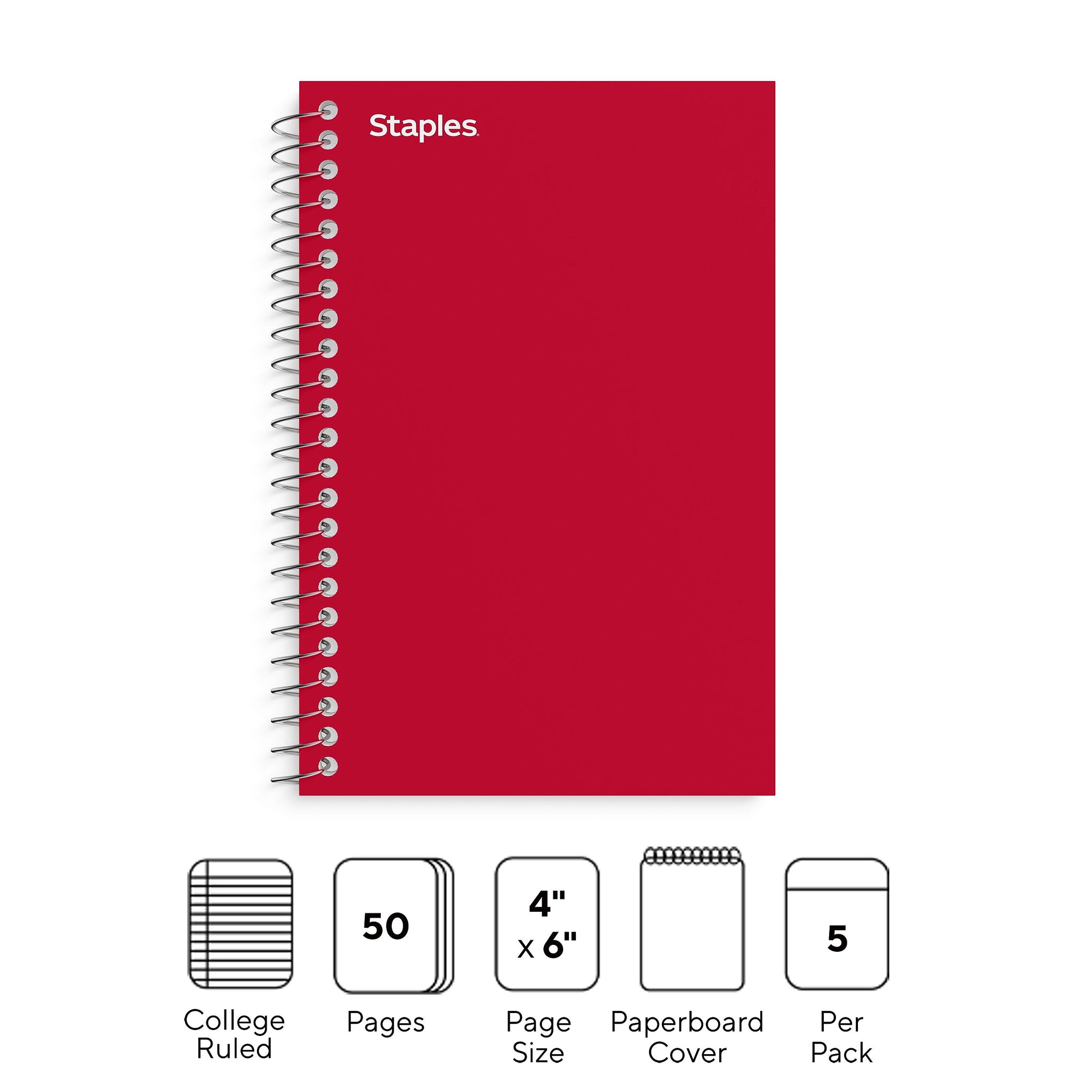 Staples® Memo Books, 4