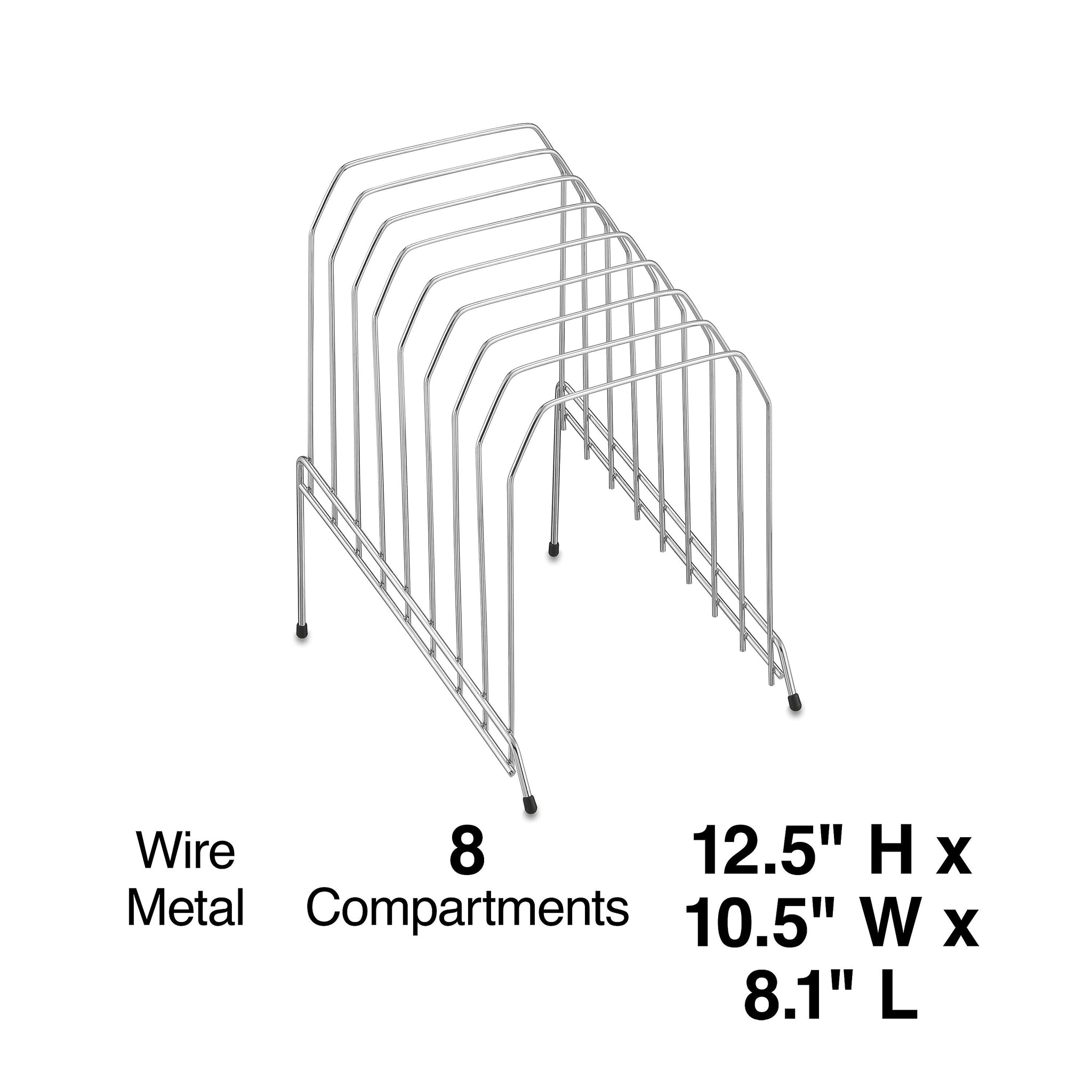 Staples Metal Incline Sorter, Chrome