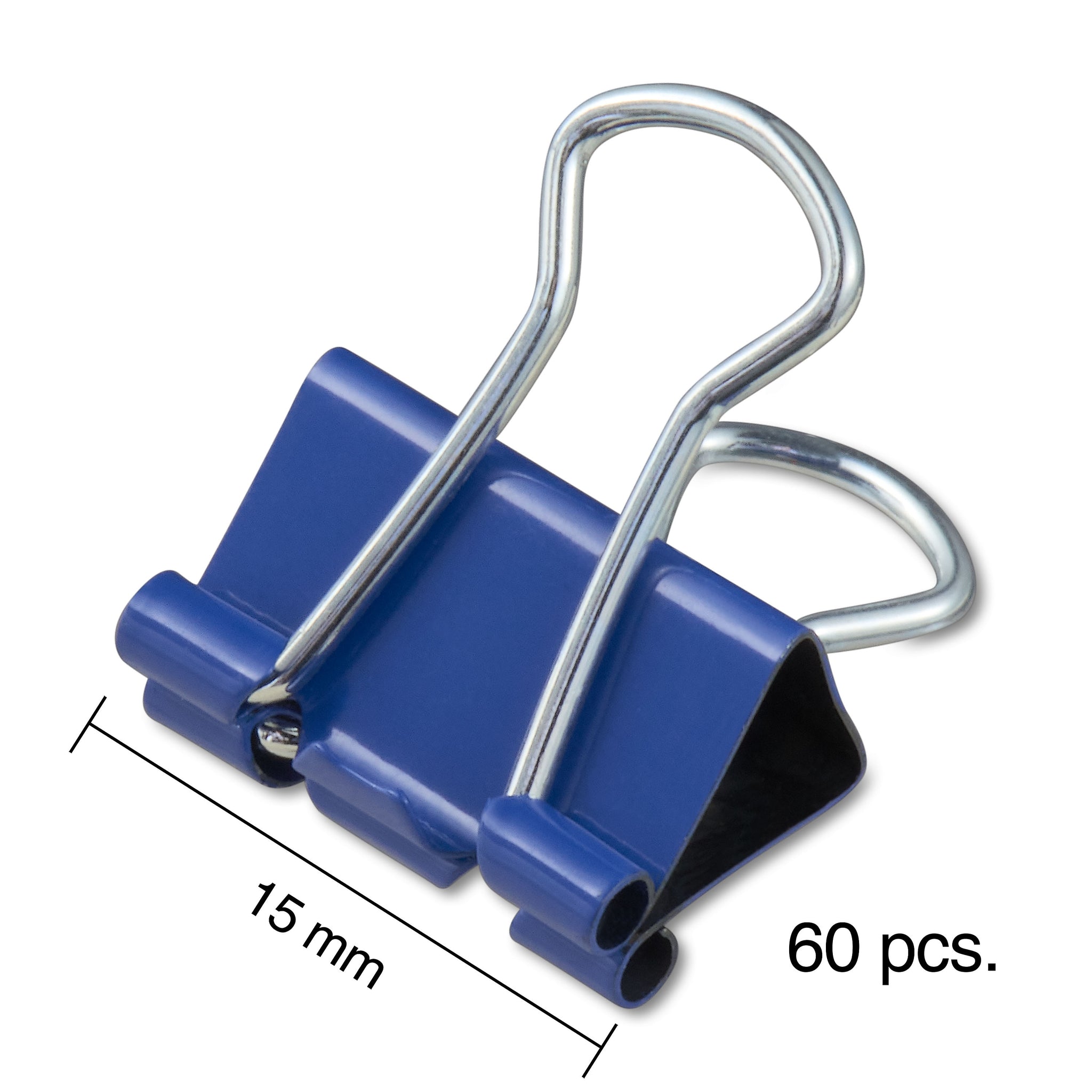 Staples Mini Binder Clips, Assorted Colors, 60/Pack