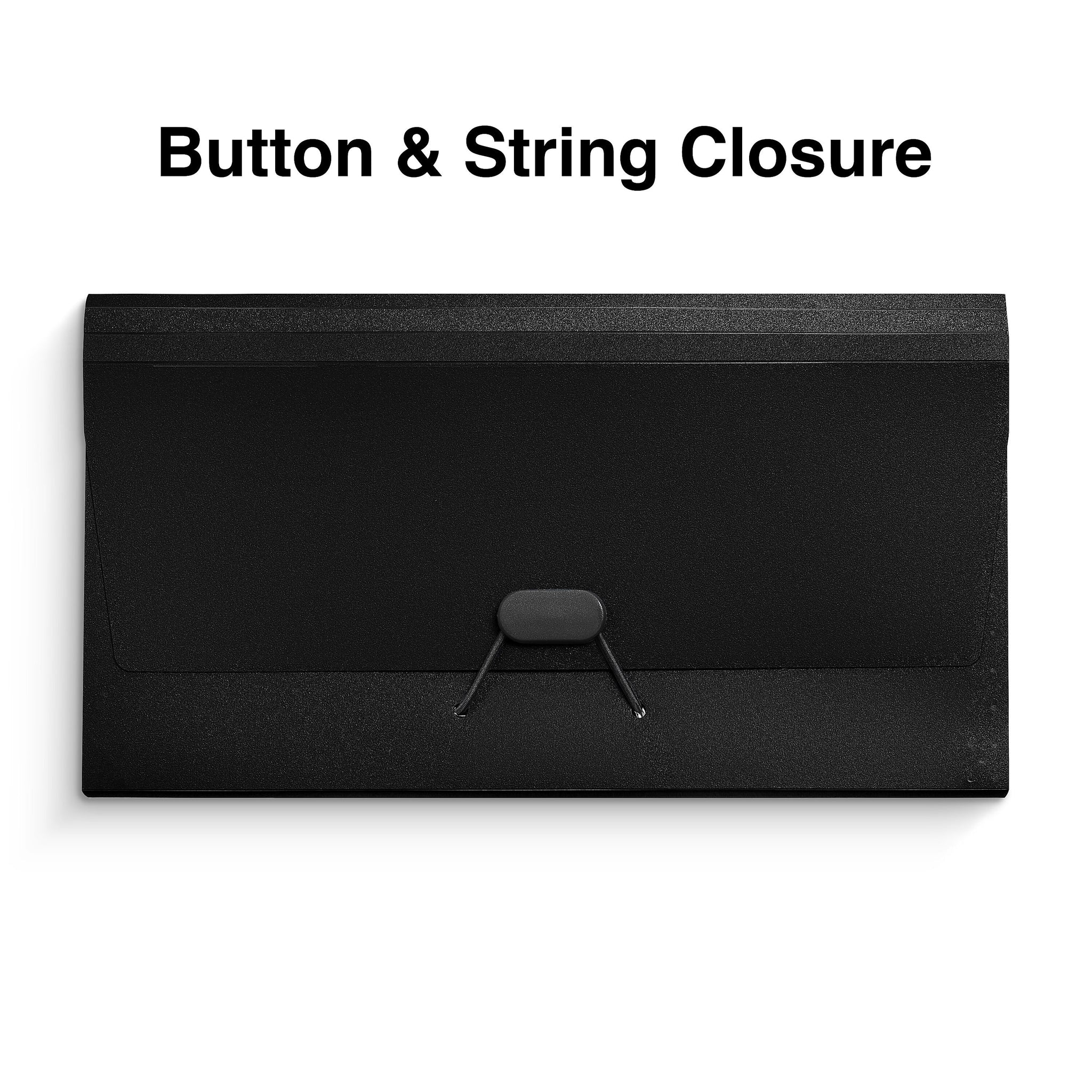 Staples Moisture Resistant Plastic Accordion Files, 13-Pocket, Check Size, Assorted Colors