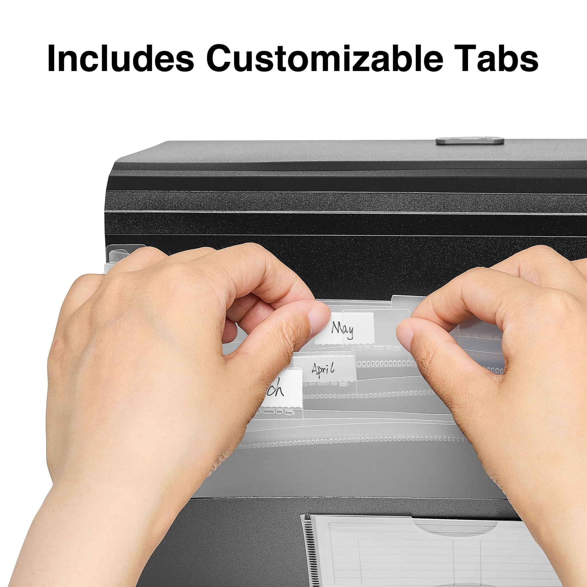 Staples Moisture Resistant Plastic Accordion Files, 13-Pocket, Check Size, Assorted Colors