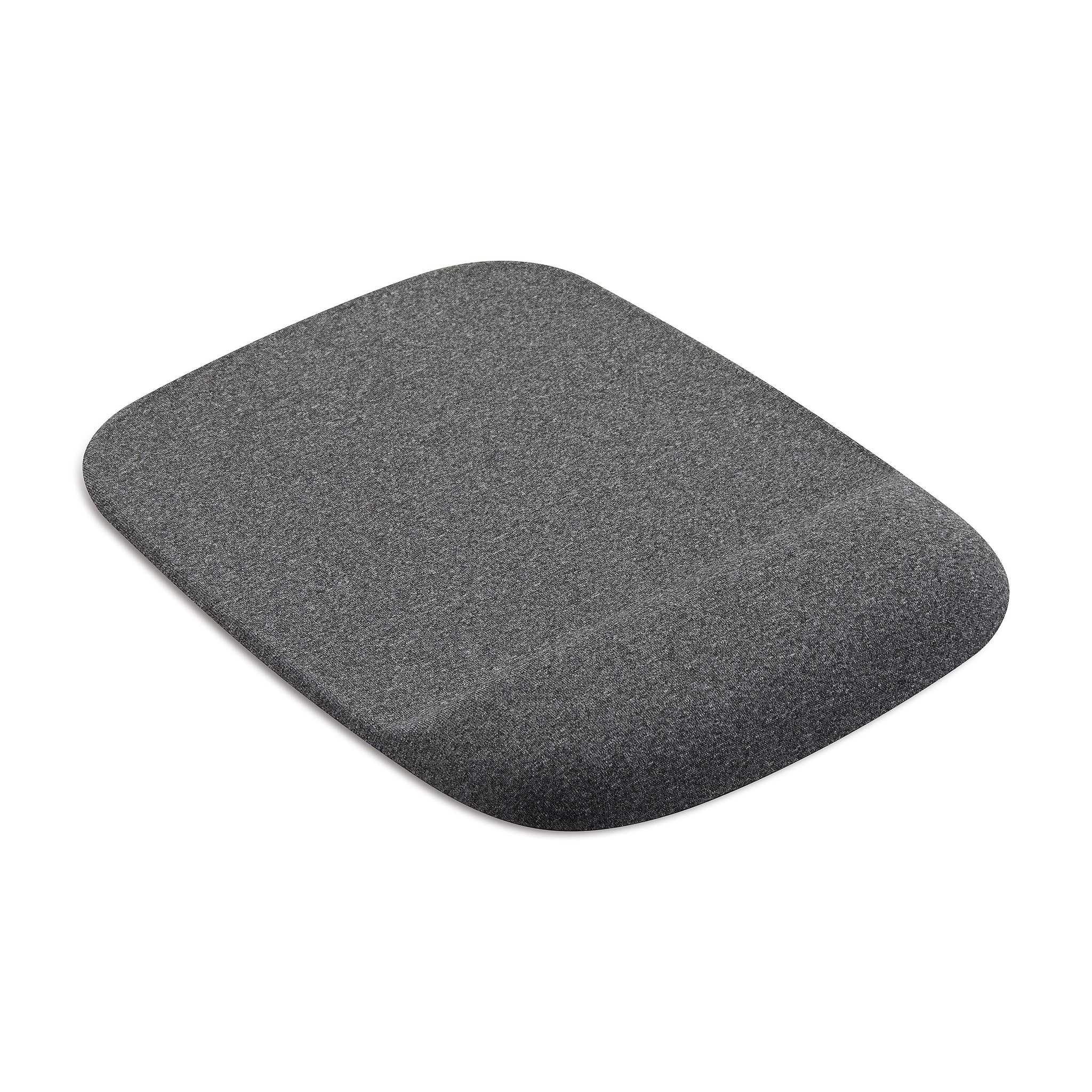 Staples Mouse Pad with Gel Wrist Rest, Gray