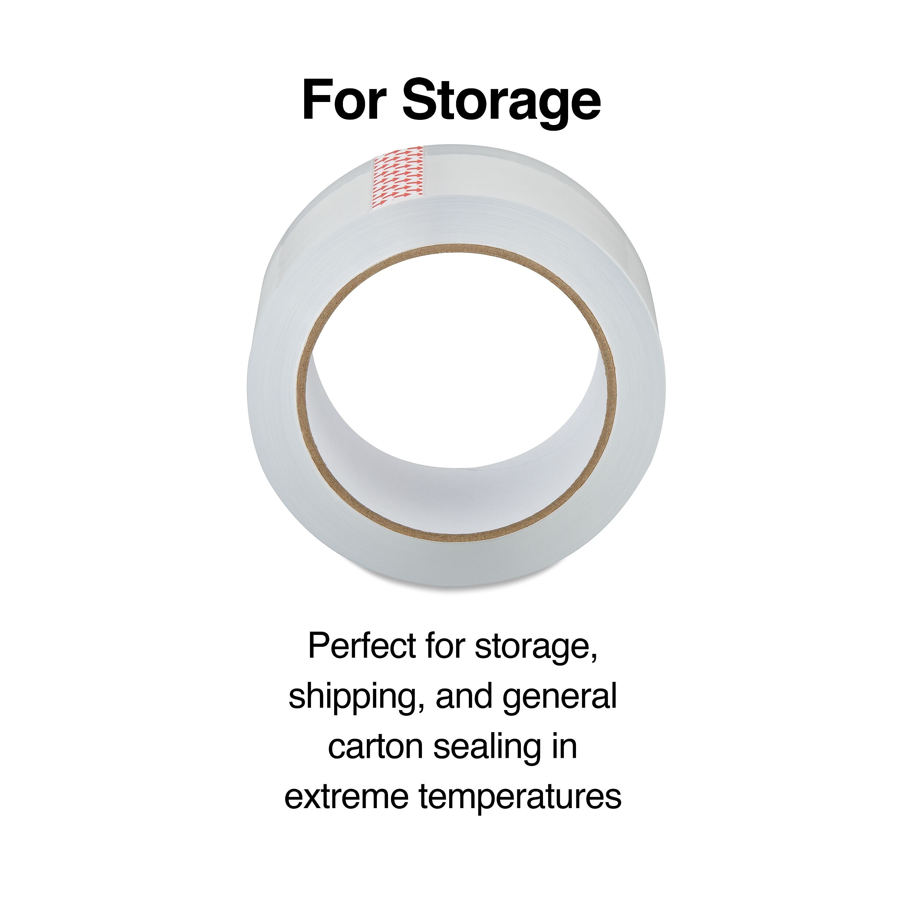 Staples Moving and Storage Packing Tape, 1.88"W x 54.6 yds., Clear, 6 Pack