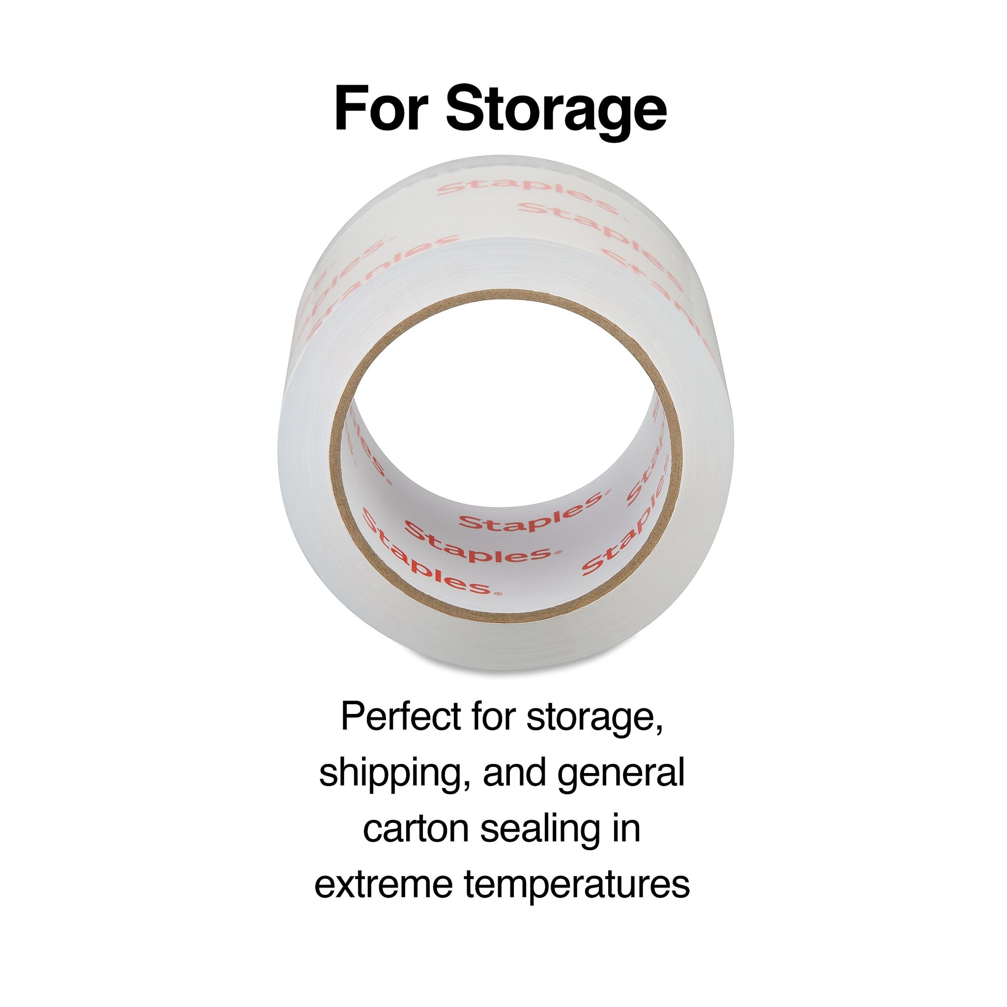 Staples Moving and Storage Packing Tape, 2.83