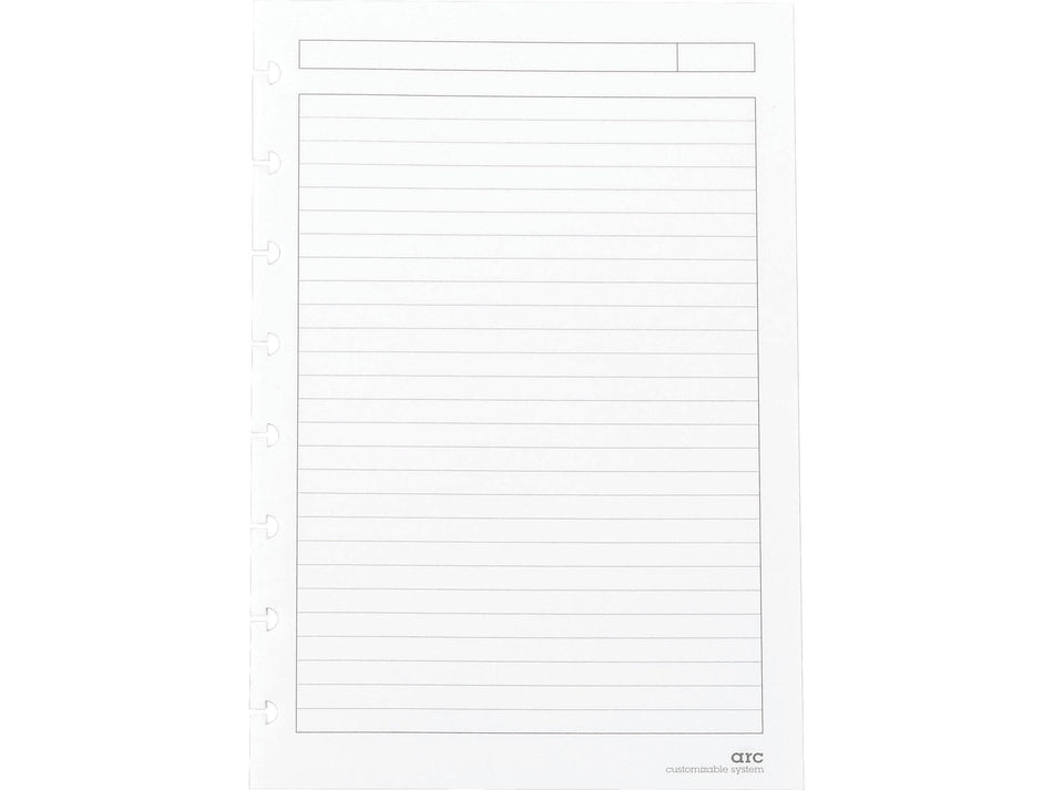 Staples® Narrow Ruled Filler Paper, 5.5" x 8.5", 50 Sheets/Pack, 50/Pack