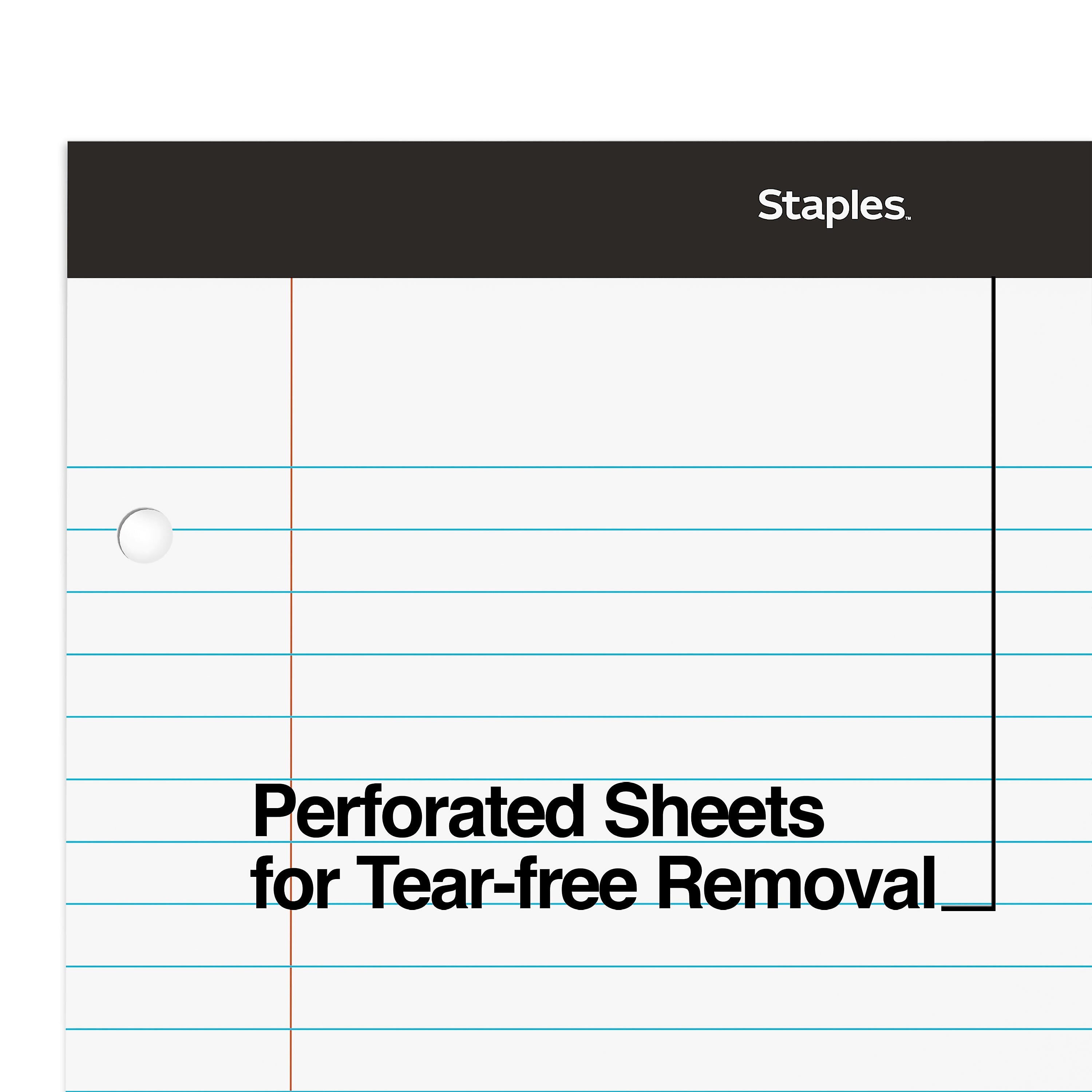 Staples Notepad, 8.5