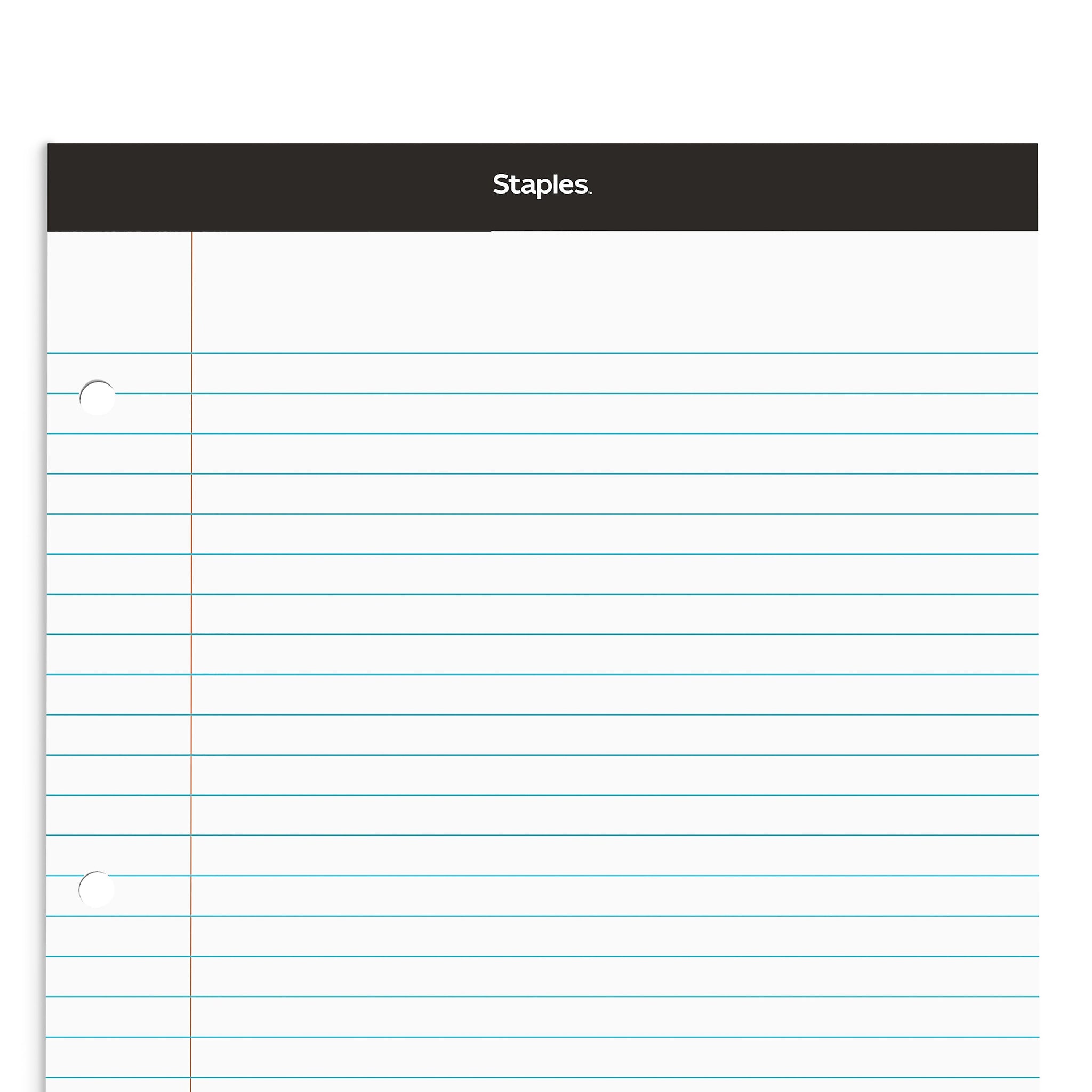 Staples Notepad, 8.5