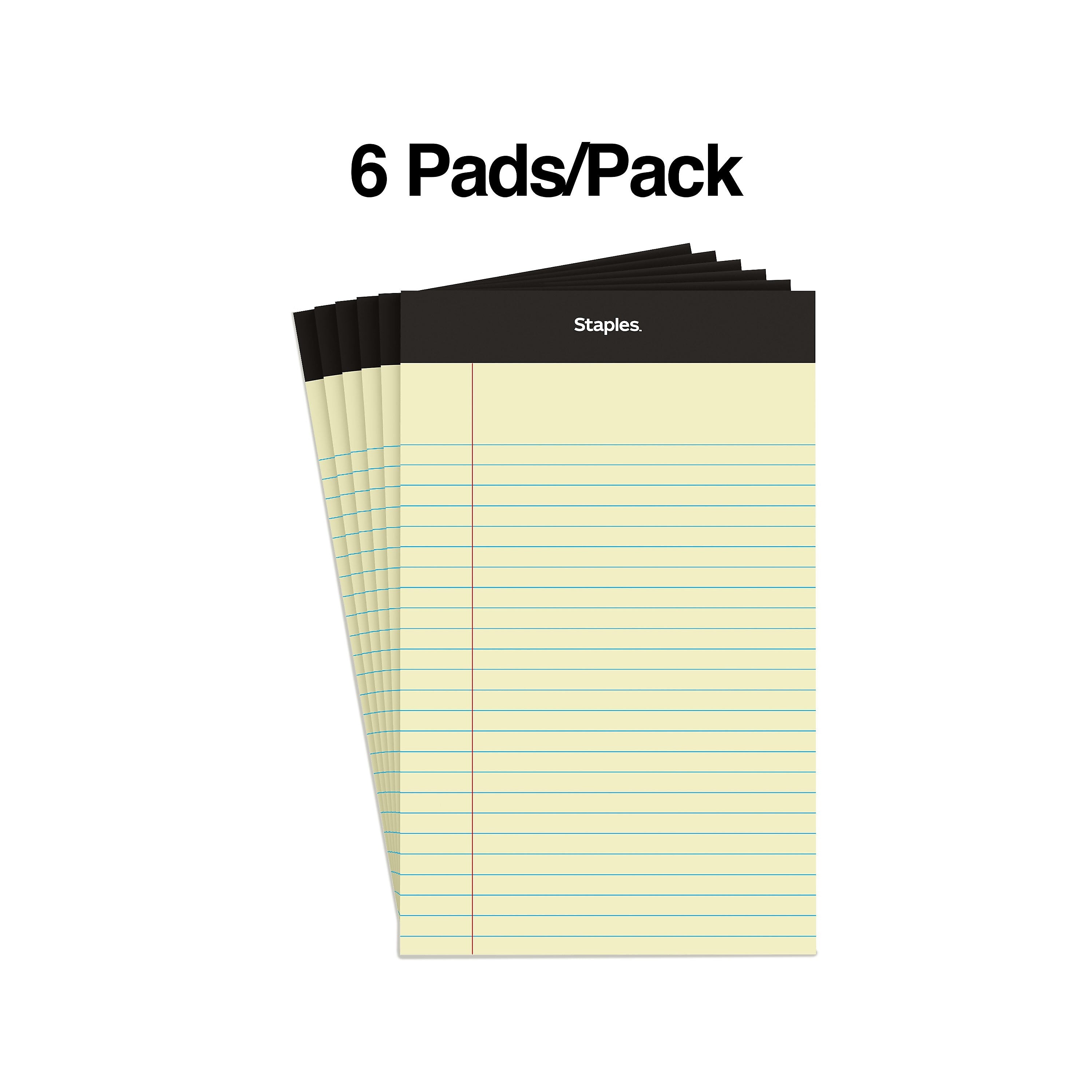 Staples Notepads, 5