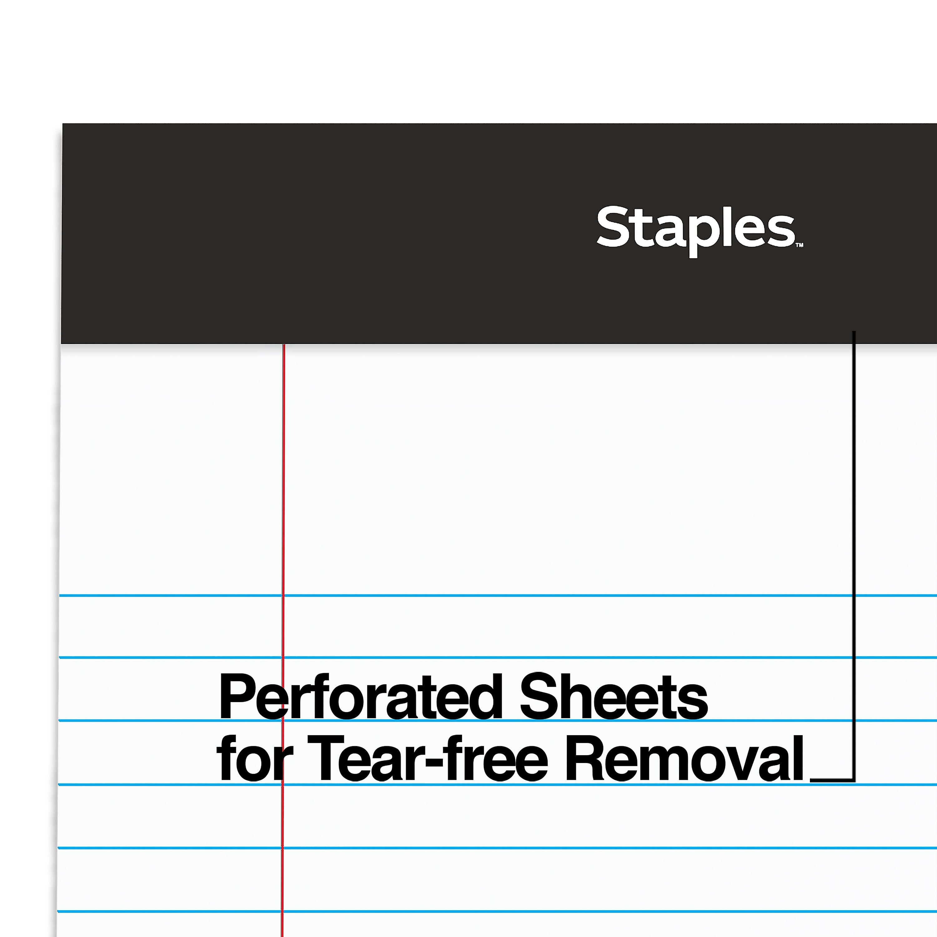 Staples Notepads, 5