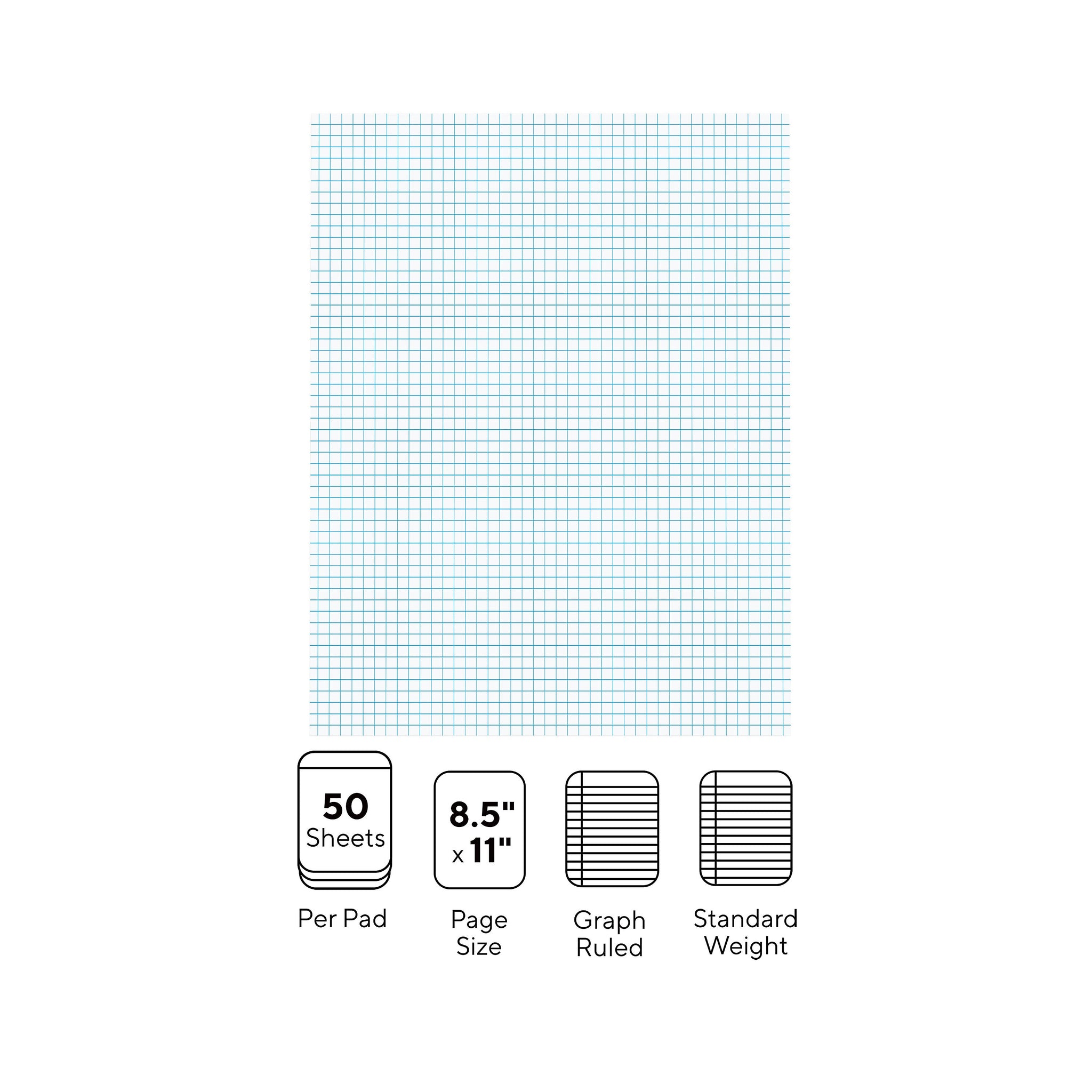 Staples® Notepads, 8.5