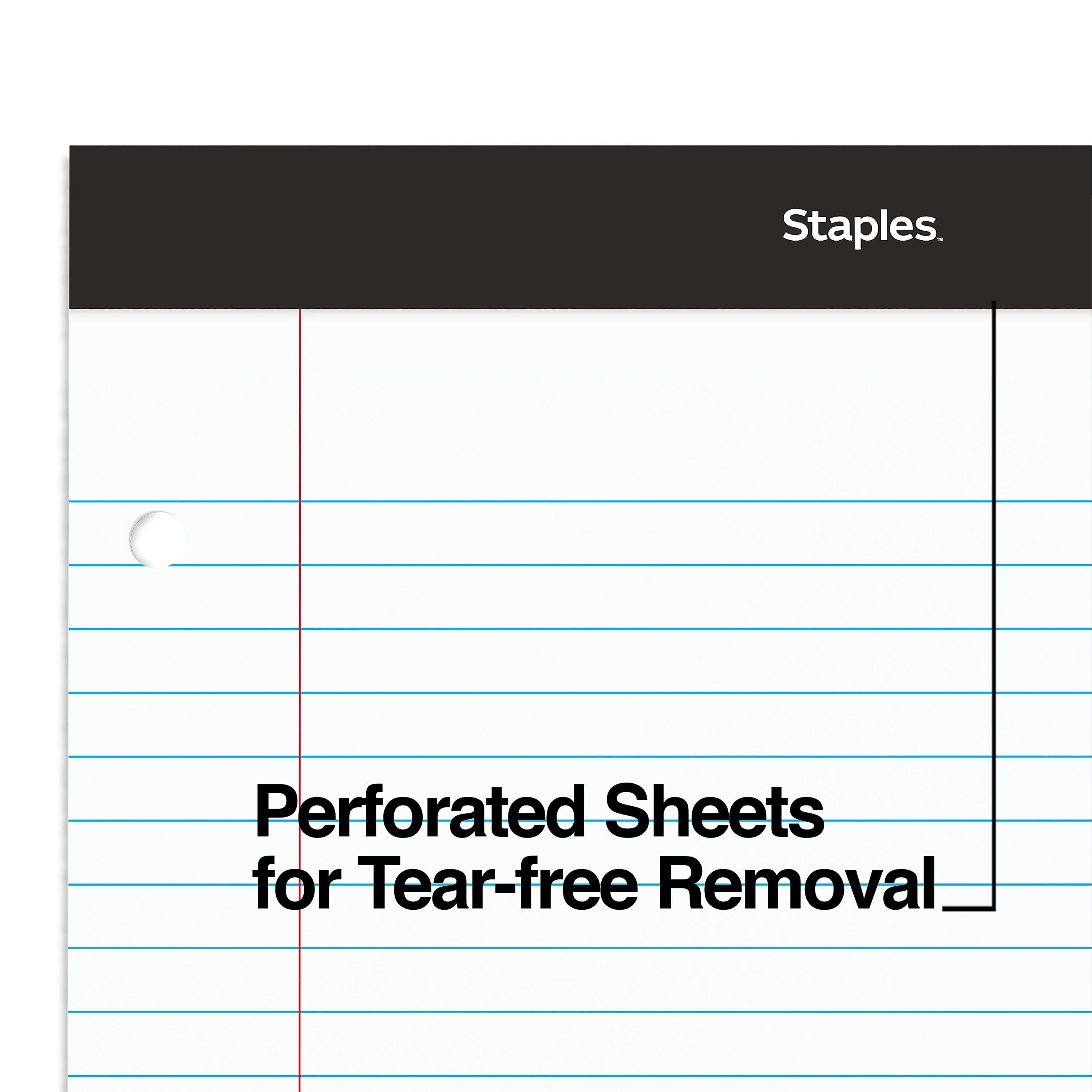 Staples Notepads, 8.5