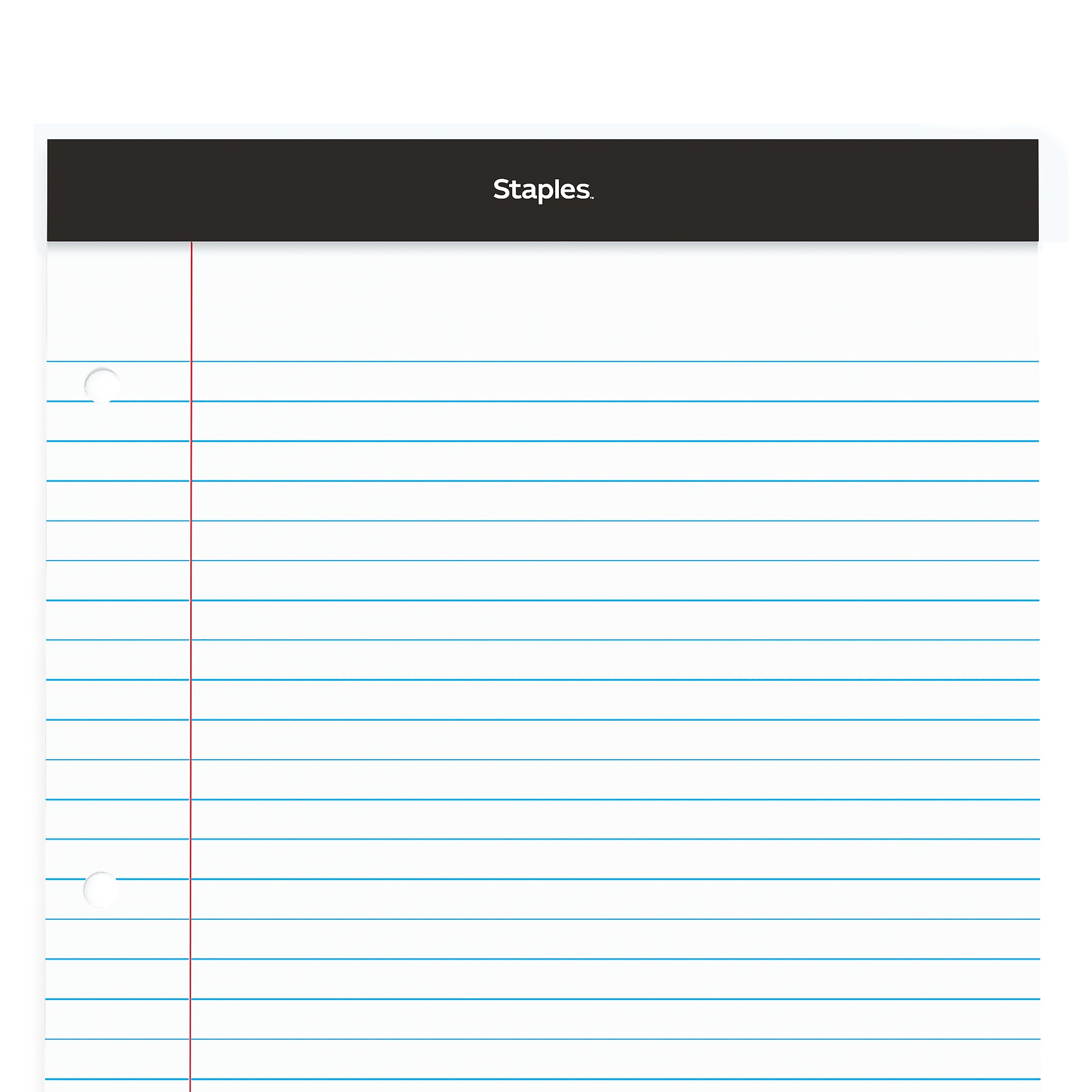 Staples Notepads, 8.5