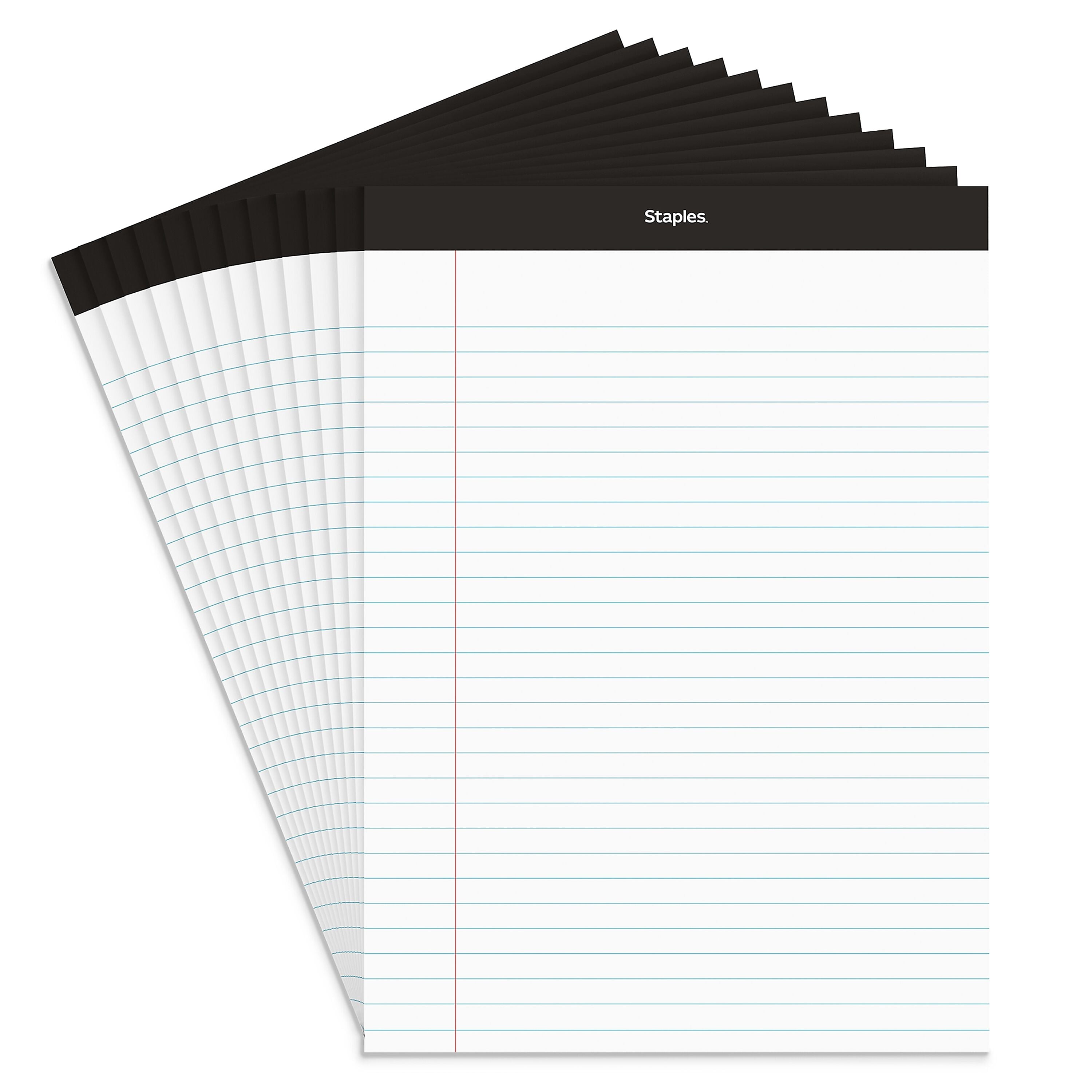 Staples Notepads, 8.5