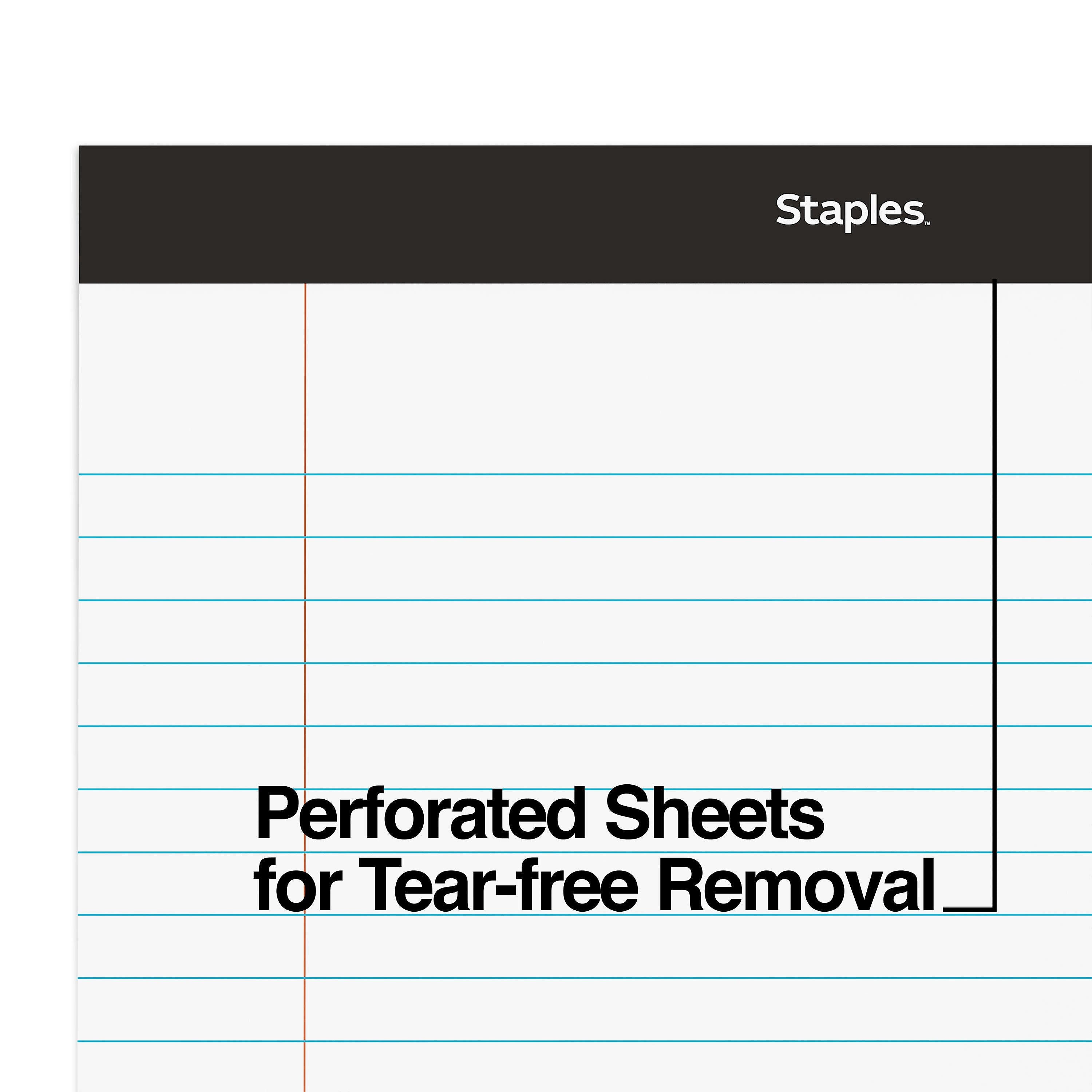 Staples Notepads, 8.5
