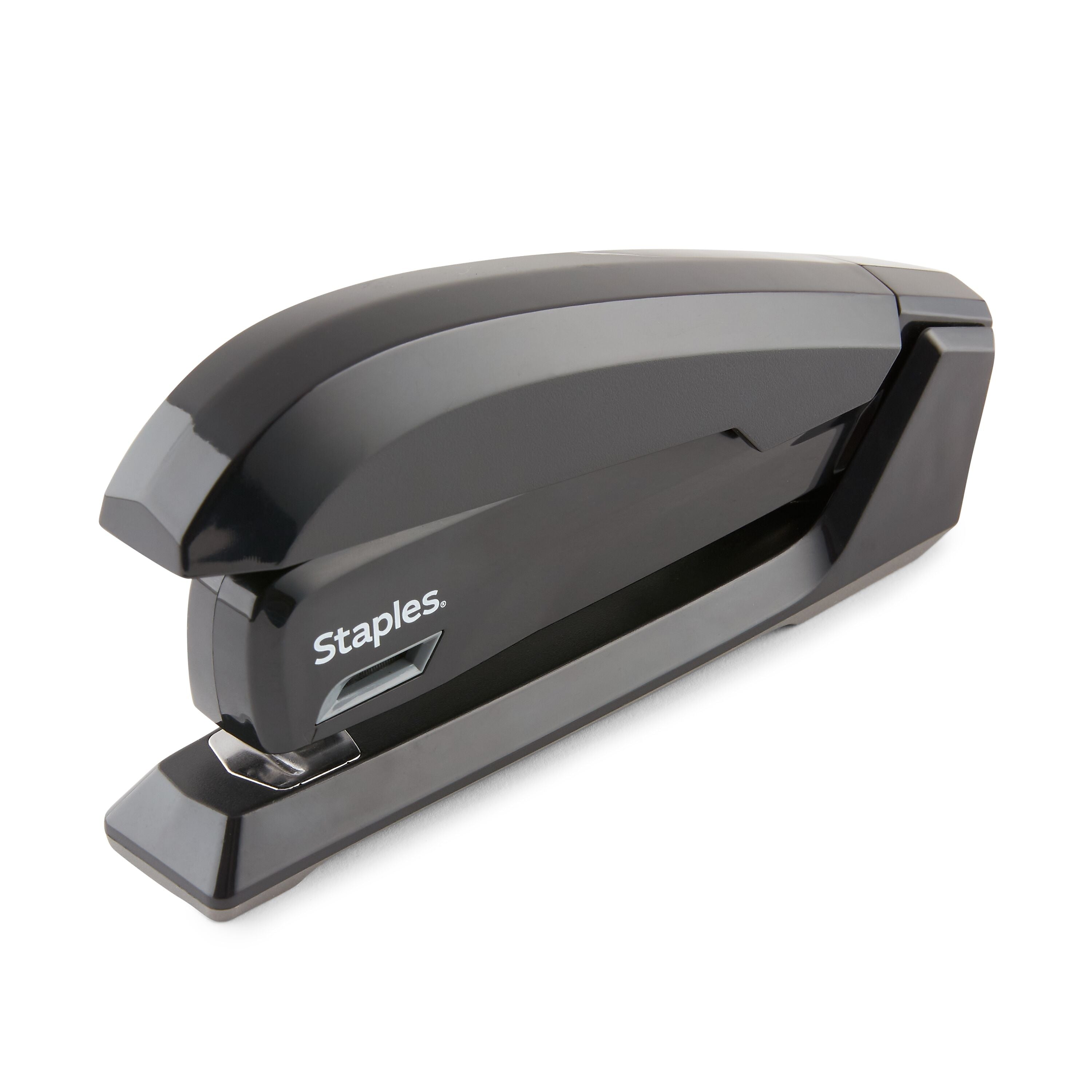 Staples One-Touch Desktop Stapler, 20 Sheet Capacity, Black